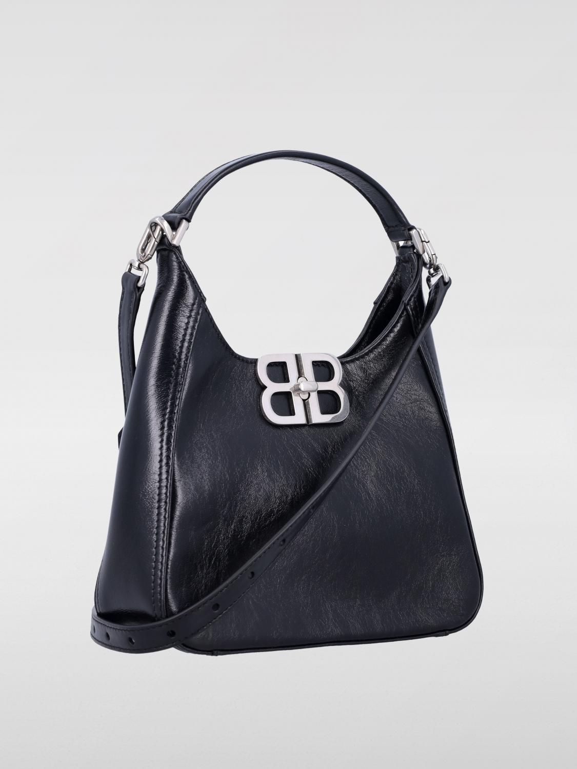 BALENCIAGA BORSA A SPALLA: Borsa a spalla donna Balenciaga, Nero - Img 2