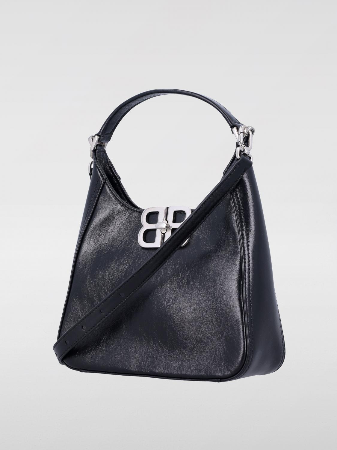 BALENCIAGA BORSA A SPALLA: Borsa a spalla donna Balenciaga, Nero - Img 3