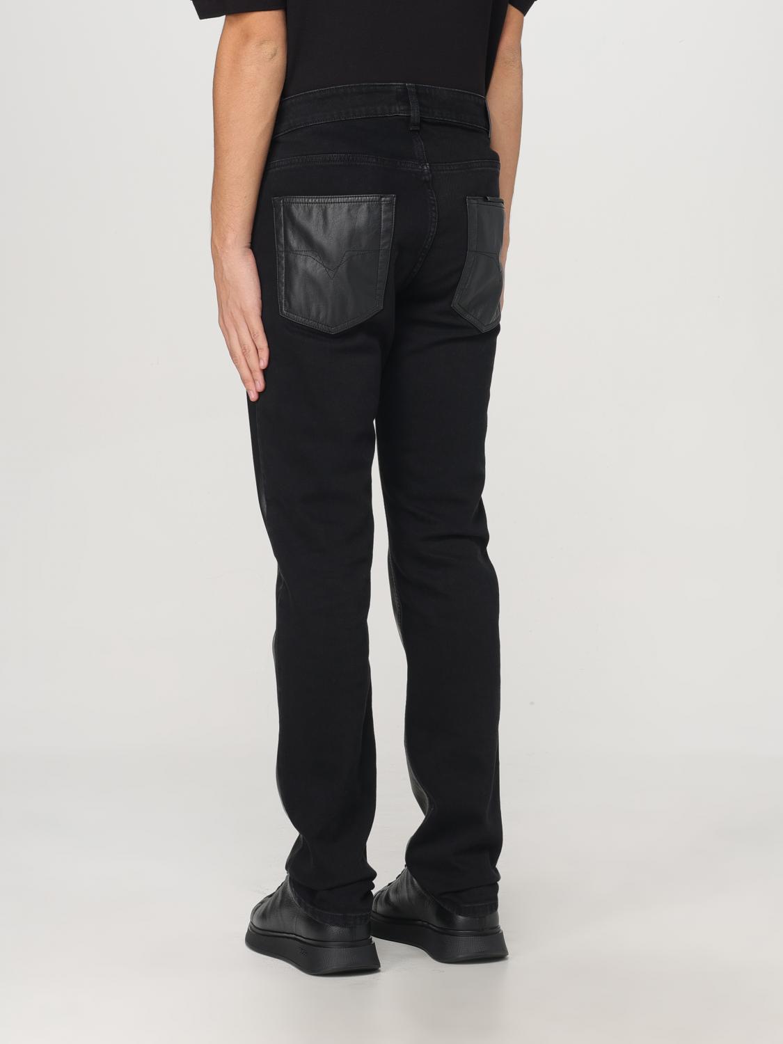 VERSACE JEANS COUTURE PANTS: Pants men Versace Jeans Couture, Black - Img 2