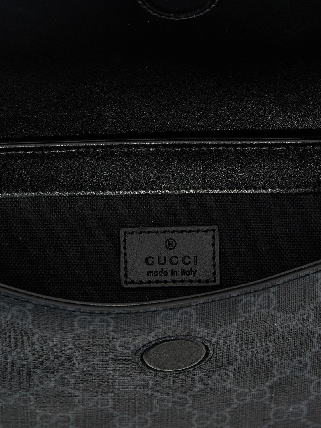 GUCCI BELT BAG: Belt bag men Gucci, Black - Img 4