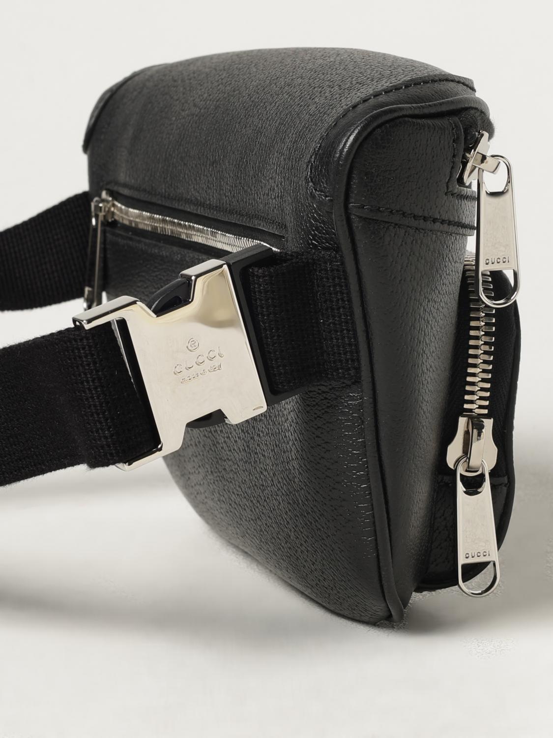 GUCCI BELT BAG: Belt bag men Gucci, Black - Img 4