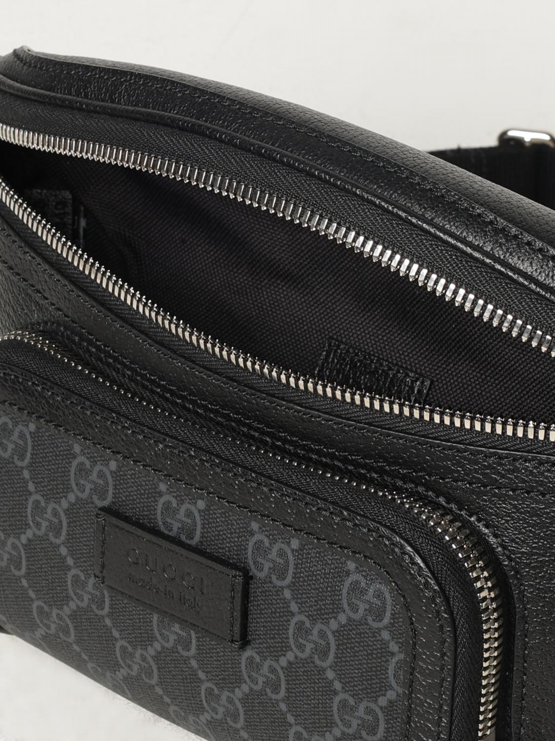 GUCCI BELT BAG: Belt bag men Gucci, Black - Img 5