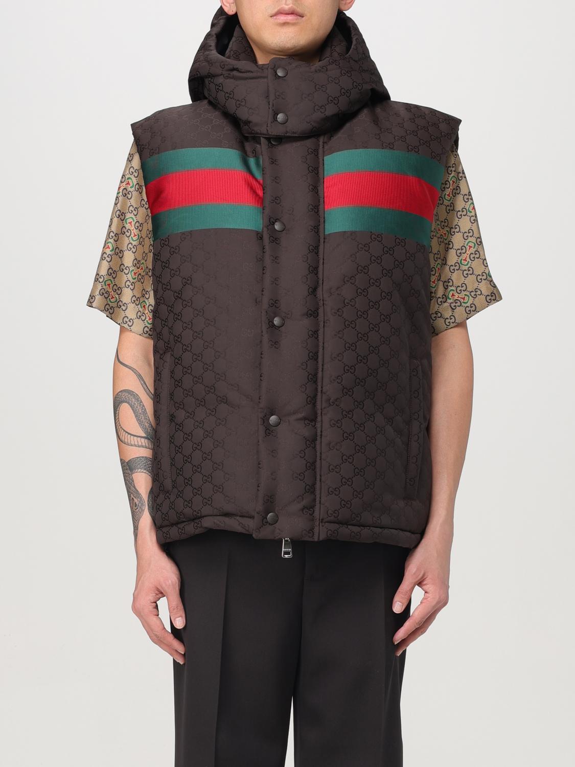 GUCCI SUIT VEST: Suit vest men Gucci, Black - Img 1