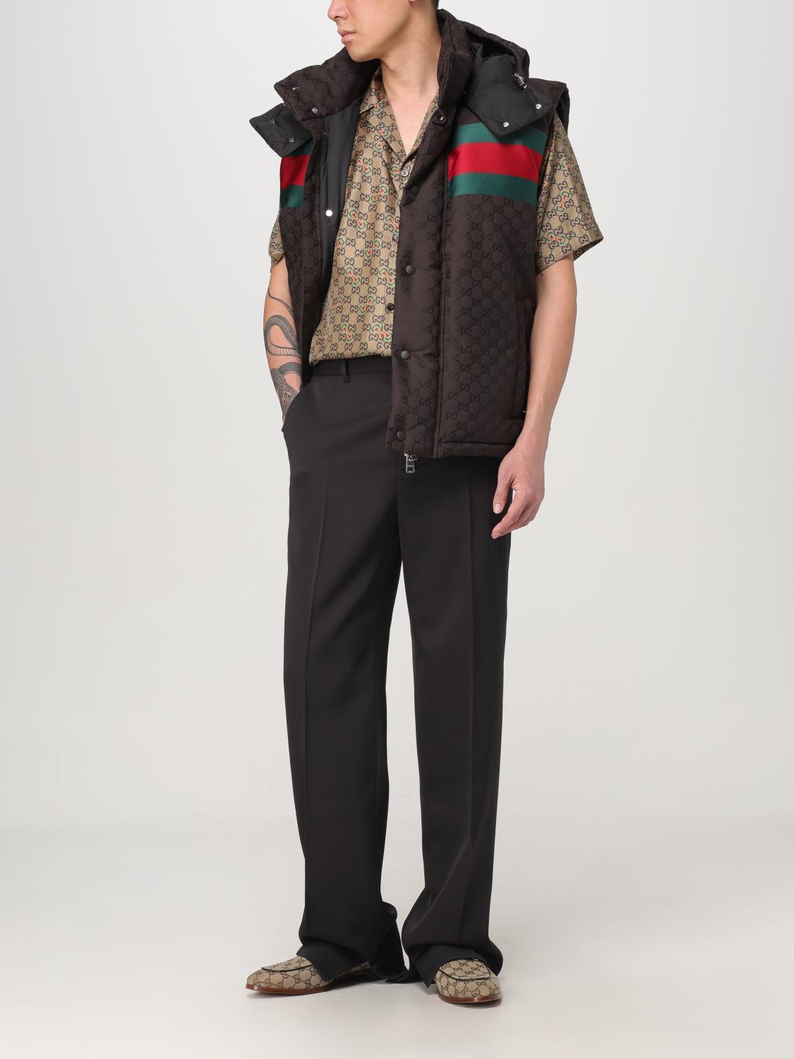 GUCCI SUIT VEST: Suit vest men Gucci, Black - Img 2