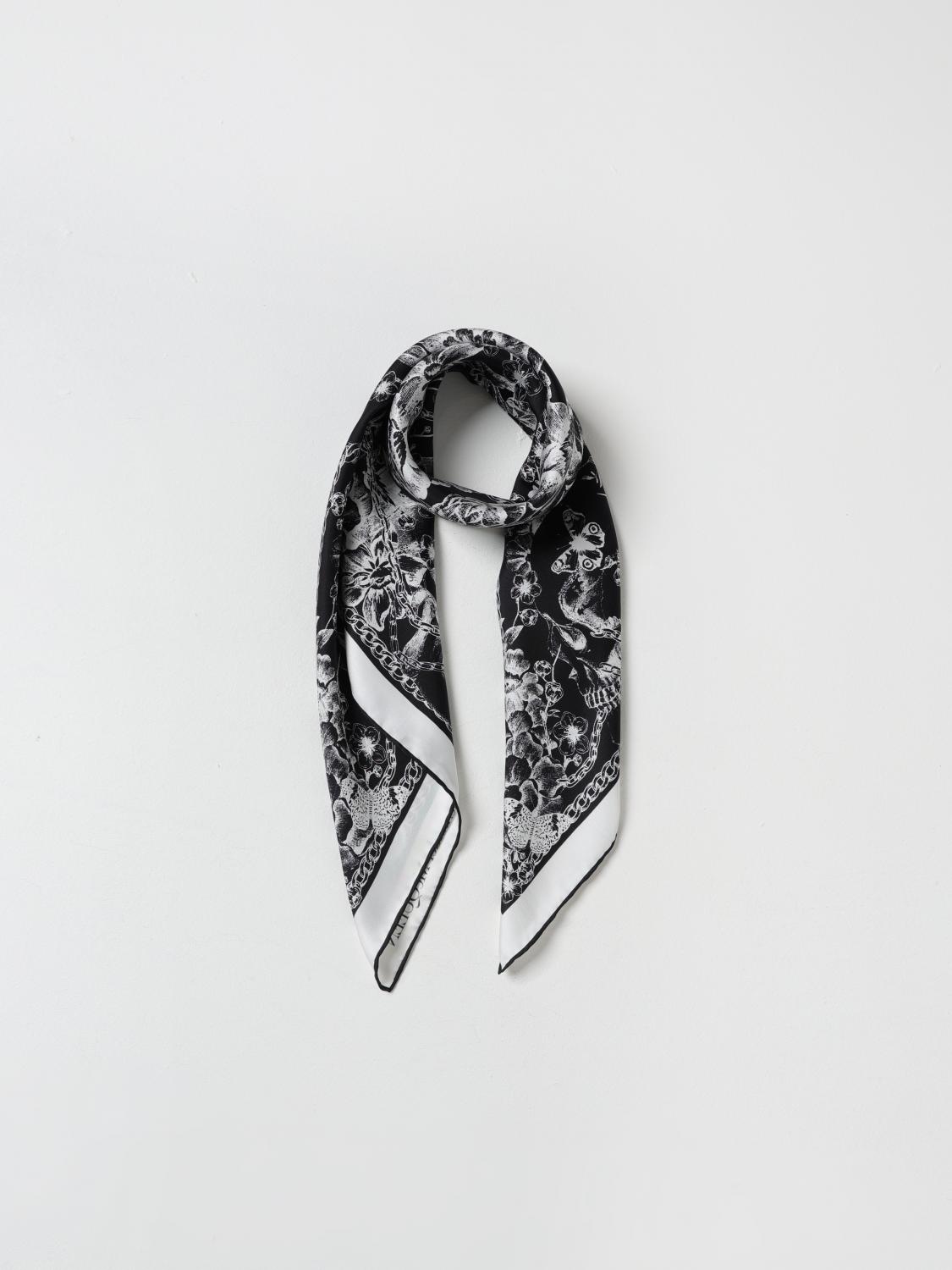 ALEXANDER MCQUEEN NECK SCARF: Neck scarf woman Alexander McQueen, Black - Img 2