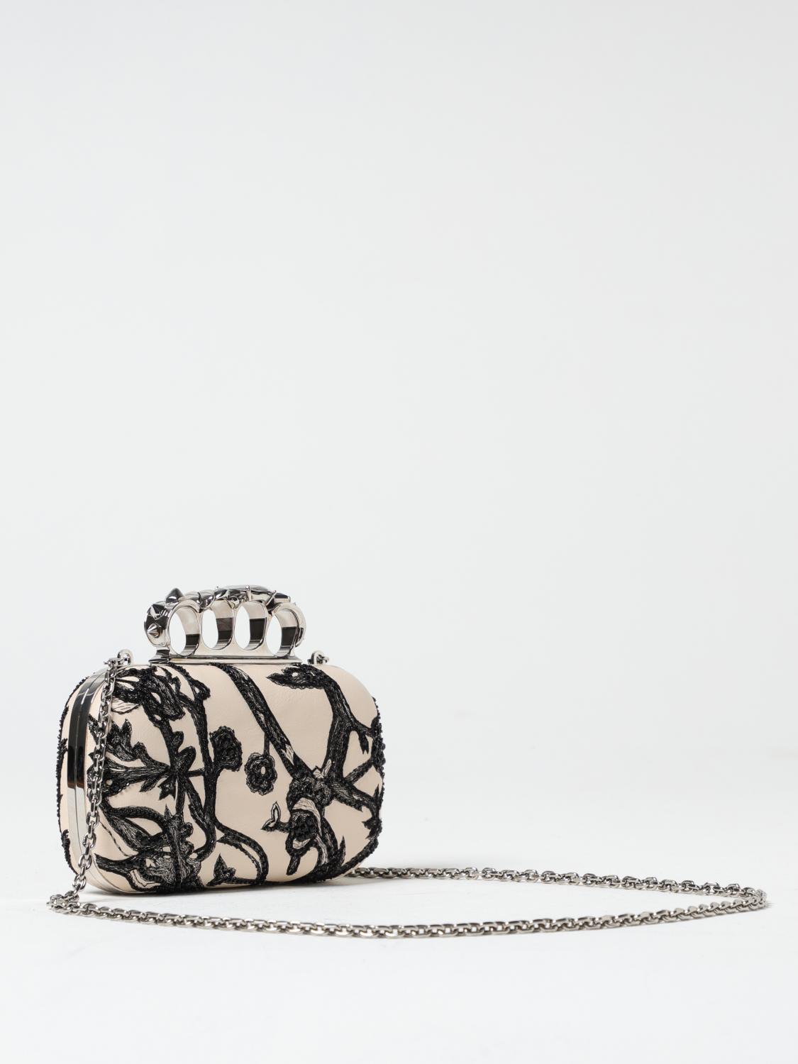 ALEXANDER MCQUEEN CLUTCH: Handbag woman Alexander McQueen, Black - Img 3