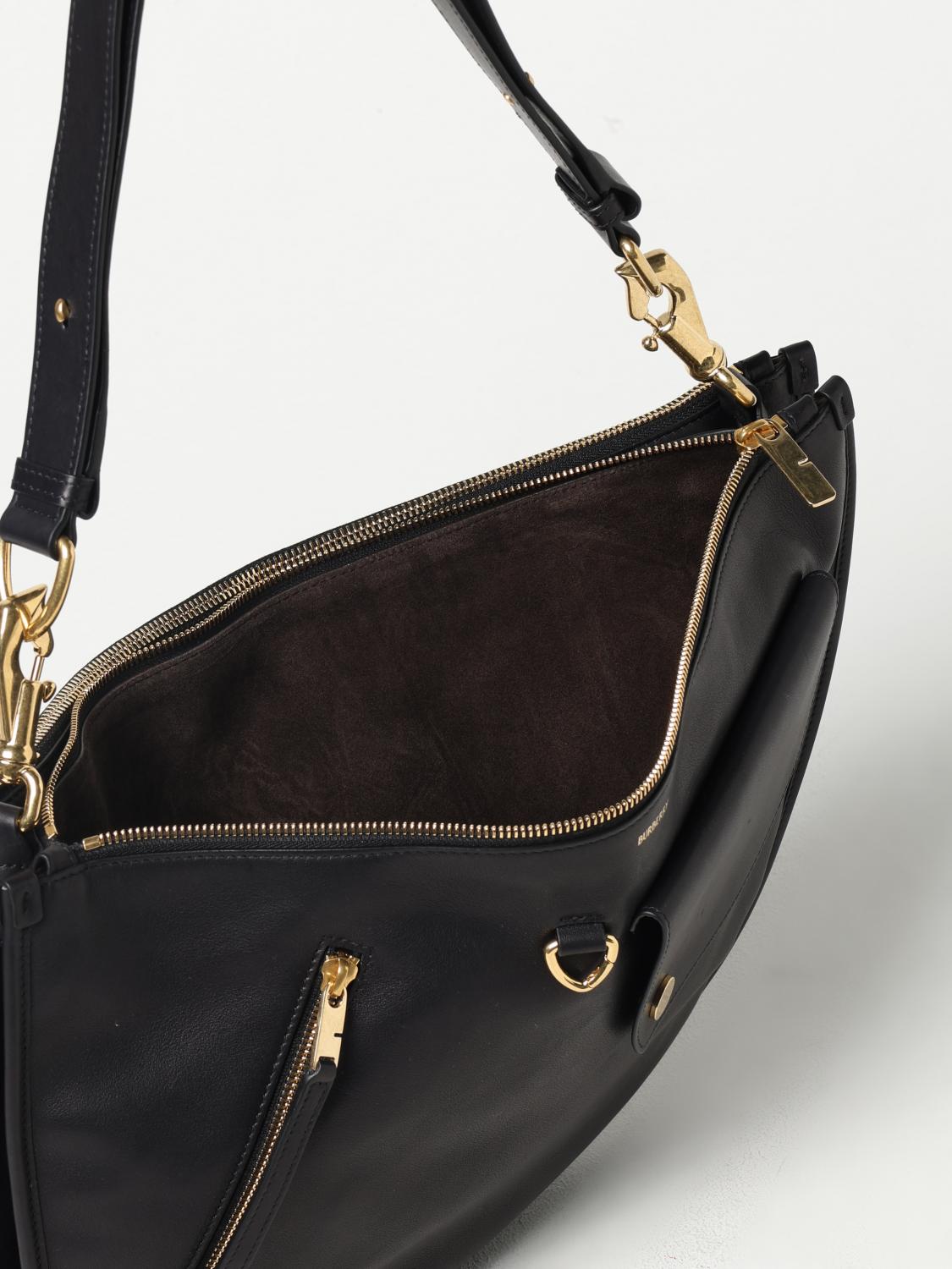 BURBERRY SHOULDER BAG: Shoulder bag woman Burberry, Black - Img 6