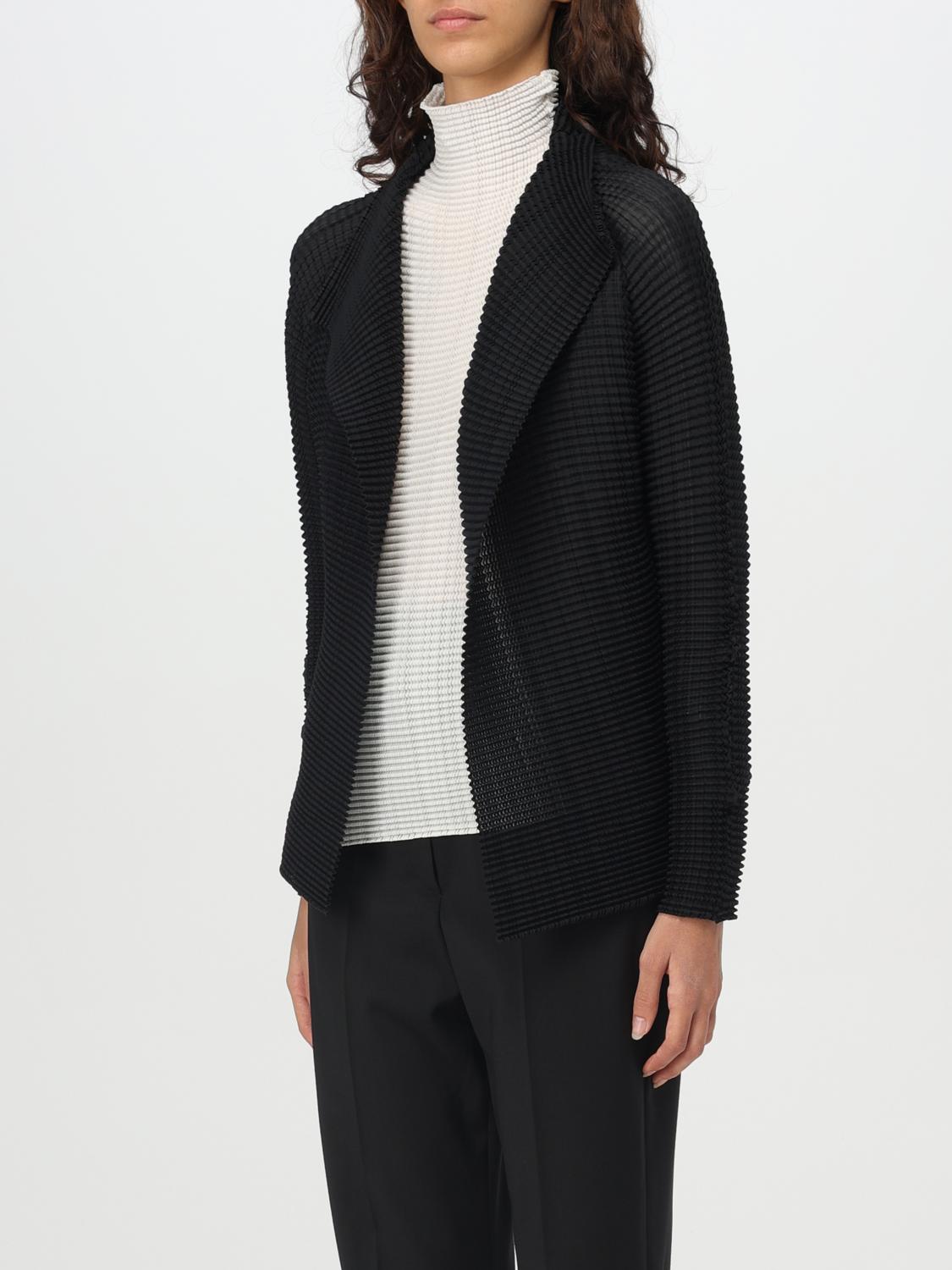 ISSEY MIYAKE CARDIGAN: Sweater woman Issey Miyake, Black - Img 3