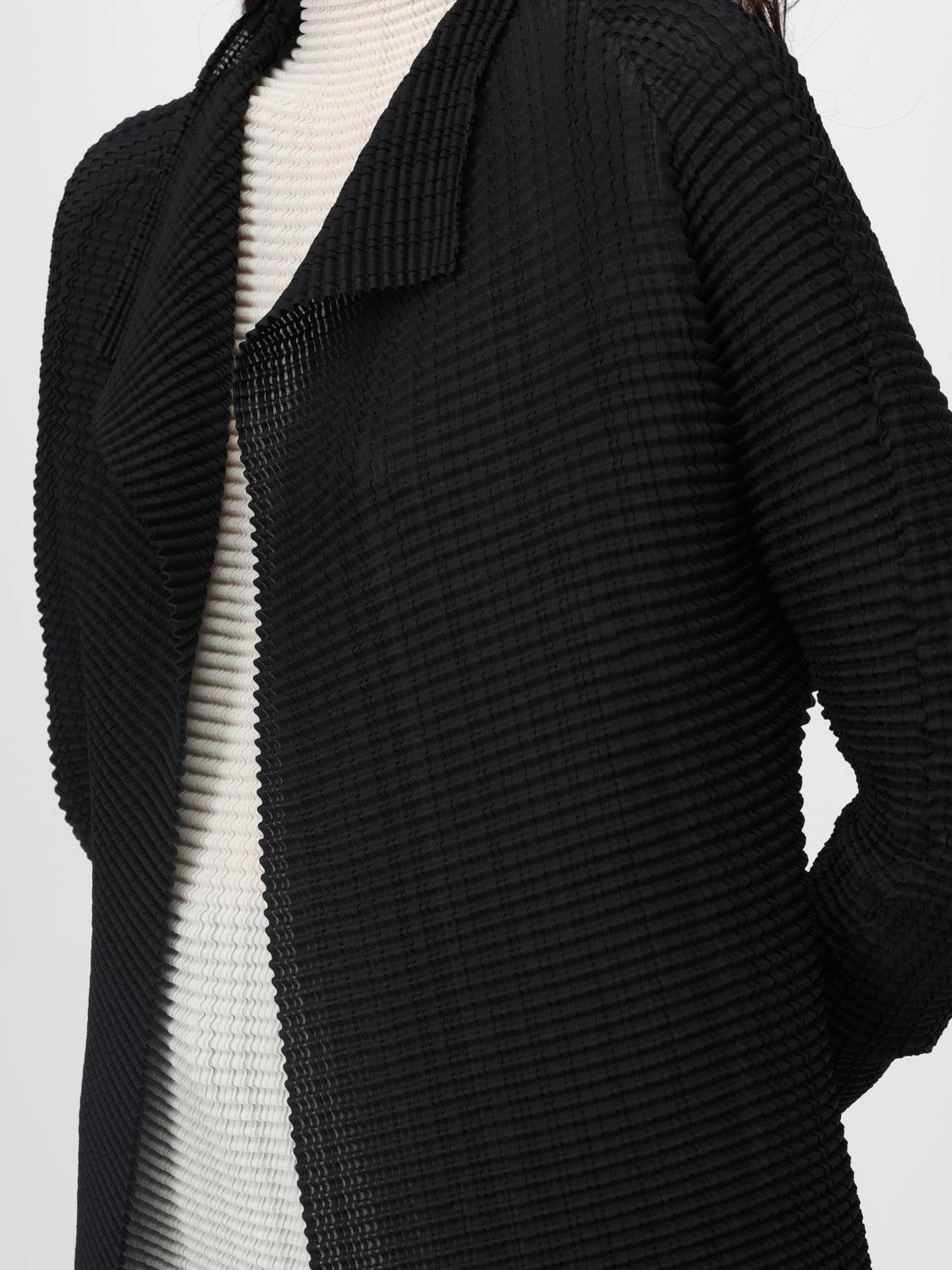 ISSEY MIYAKE CARDIGAN: Sweater woman Issey Miyake, Black - Img 4