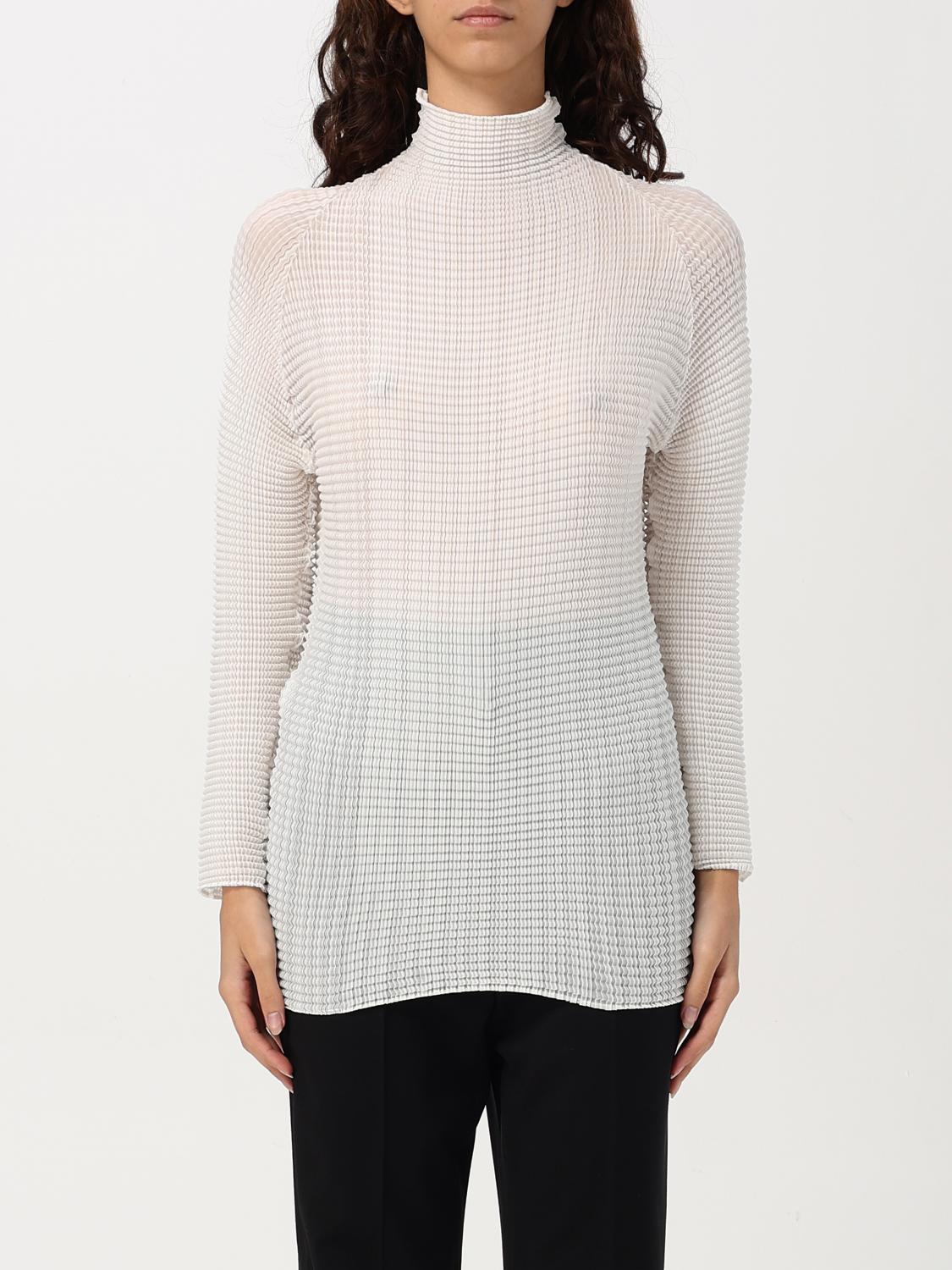 ISSEY MIYAKE SWEATER: Sweater woman Issey Miyake, White - Img 1