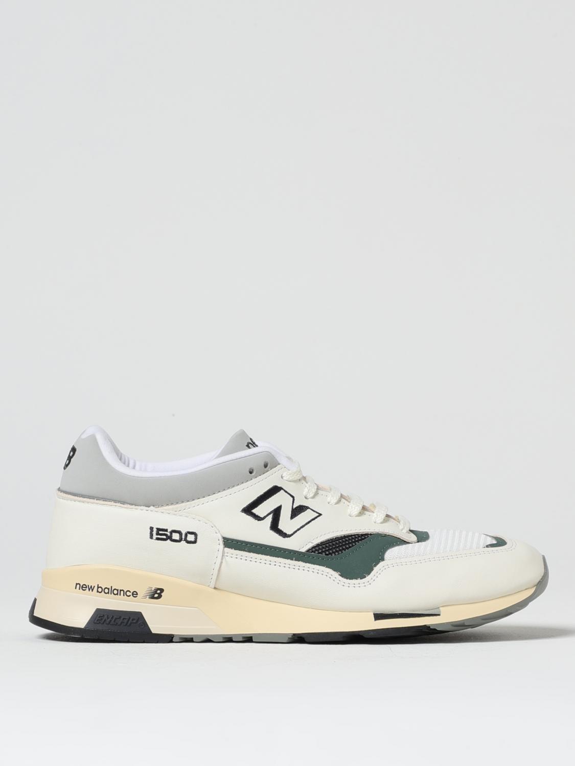 NEW BALANCE SNEAKERS: Sneakers M1500 New Balance in pelle e mesh , Bianco - Img 1