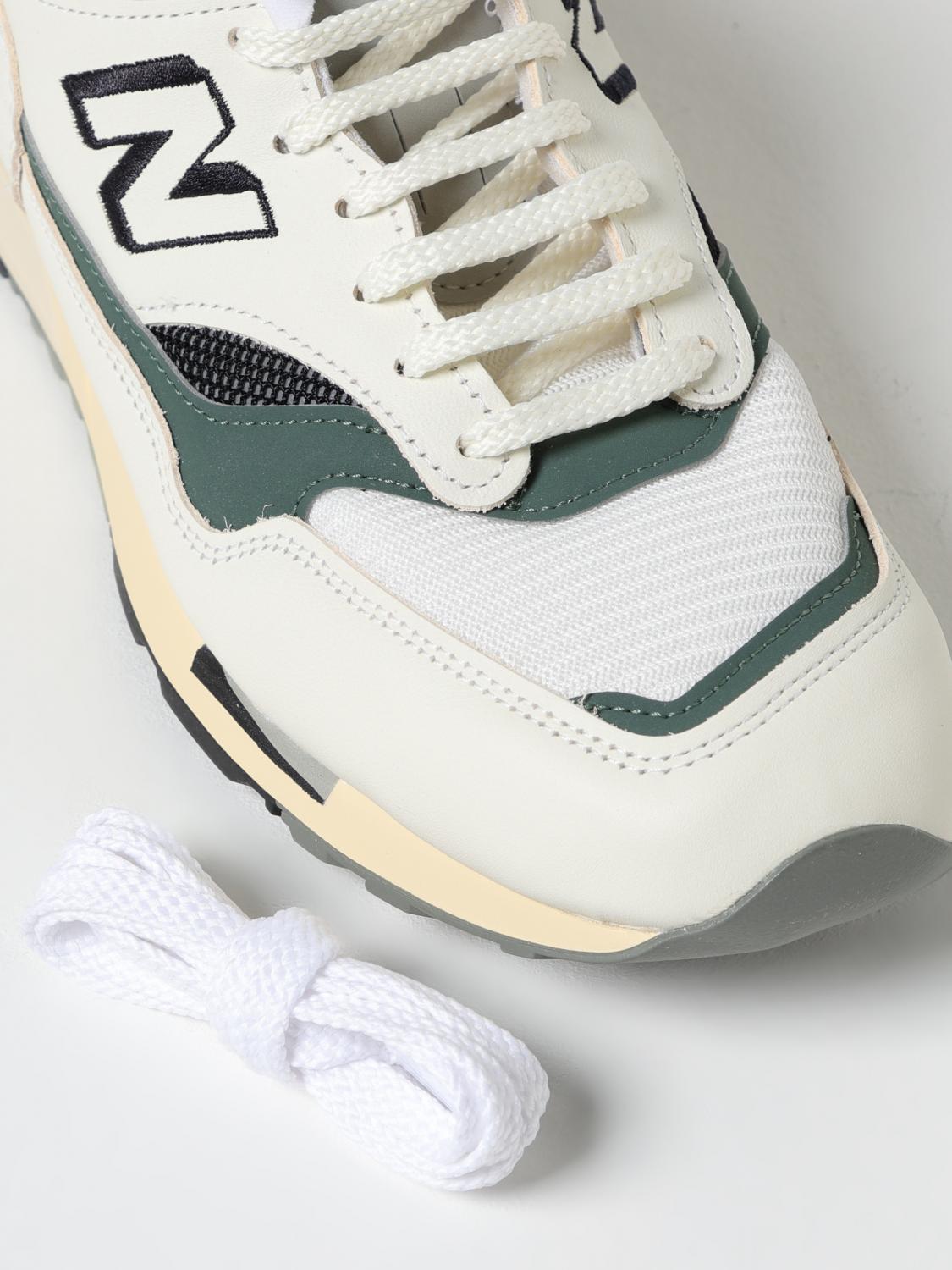 NEW BALANCE SNEAKERS: Sneakers M1500 New Balance in pelle e mesh , Bianco - Img 4