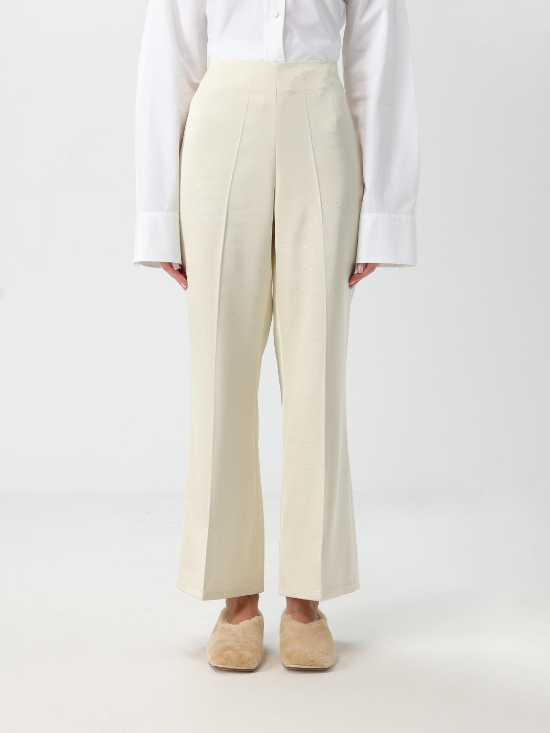 JIL SANDER PANTS: Pants woman Jil Sander, Beige - Img 1