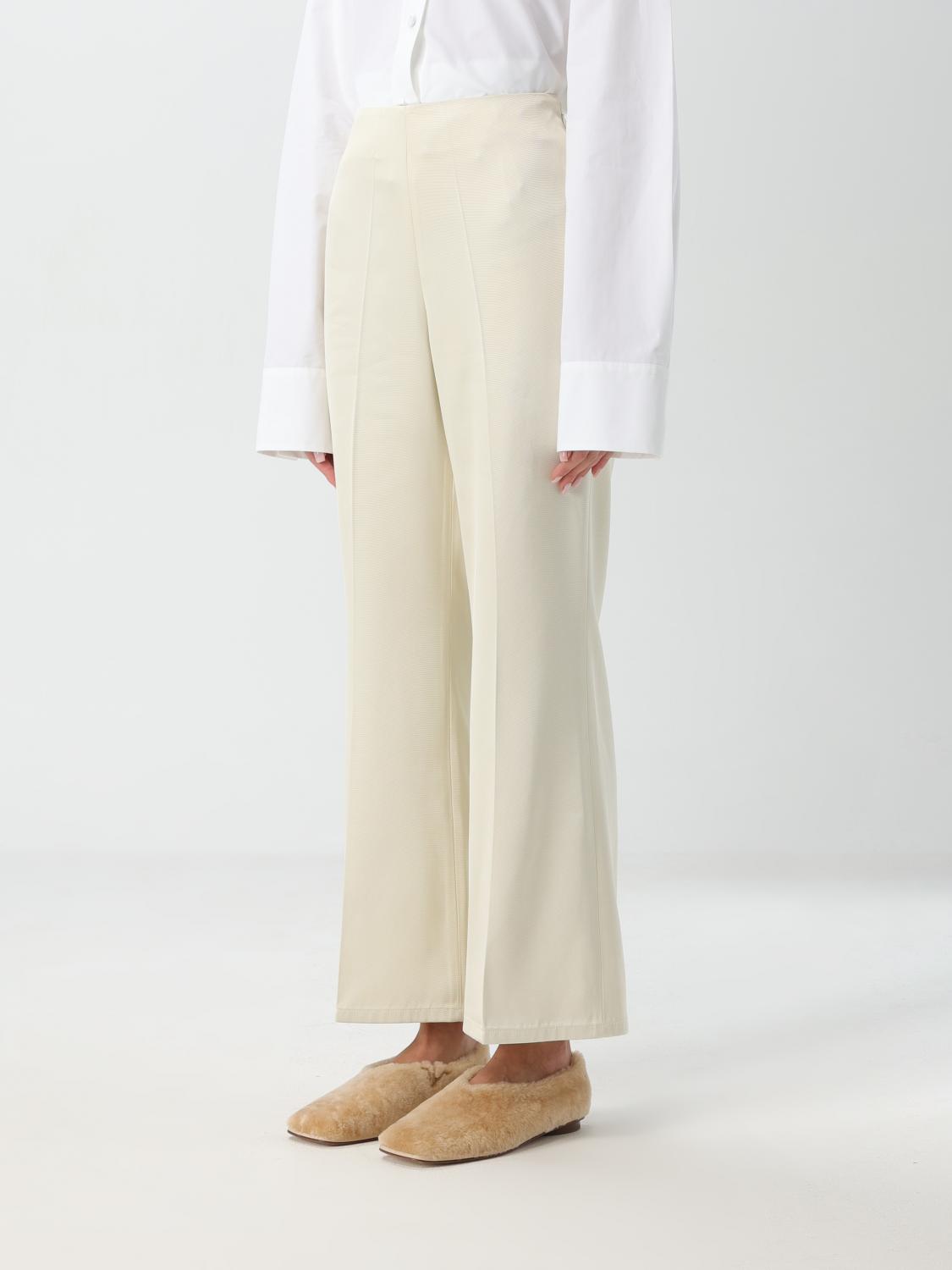 JIL SANDER PANTS: Pants woman Jil Sander, Beige - Img 4