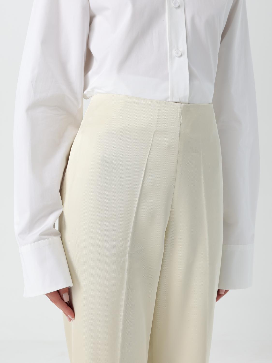 JIL SANDER PANTS: Pants woman Jil Sander, Beige - Img 5