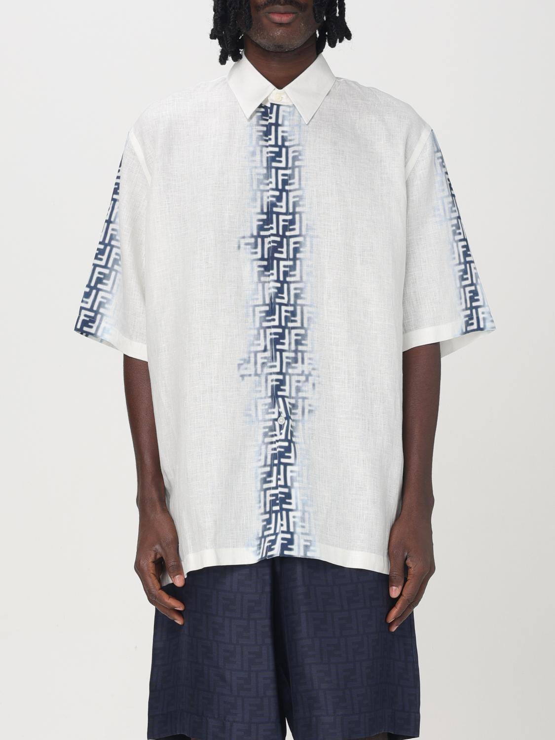 FENDI SHIRT: T-shirt men Fendi, White - Img 1