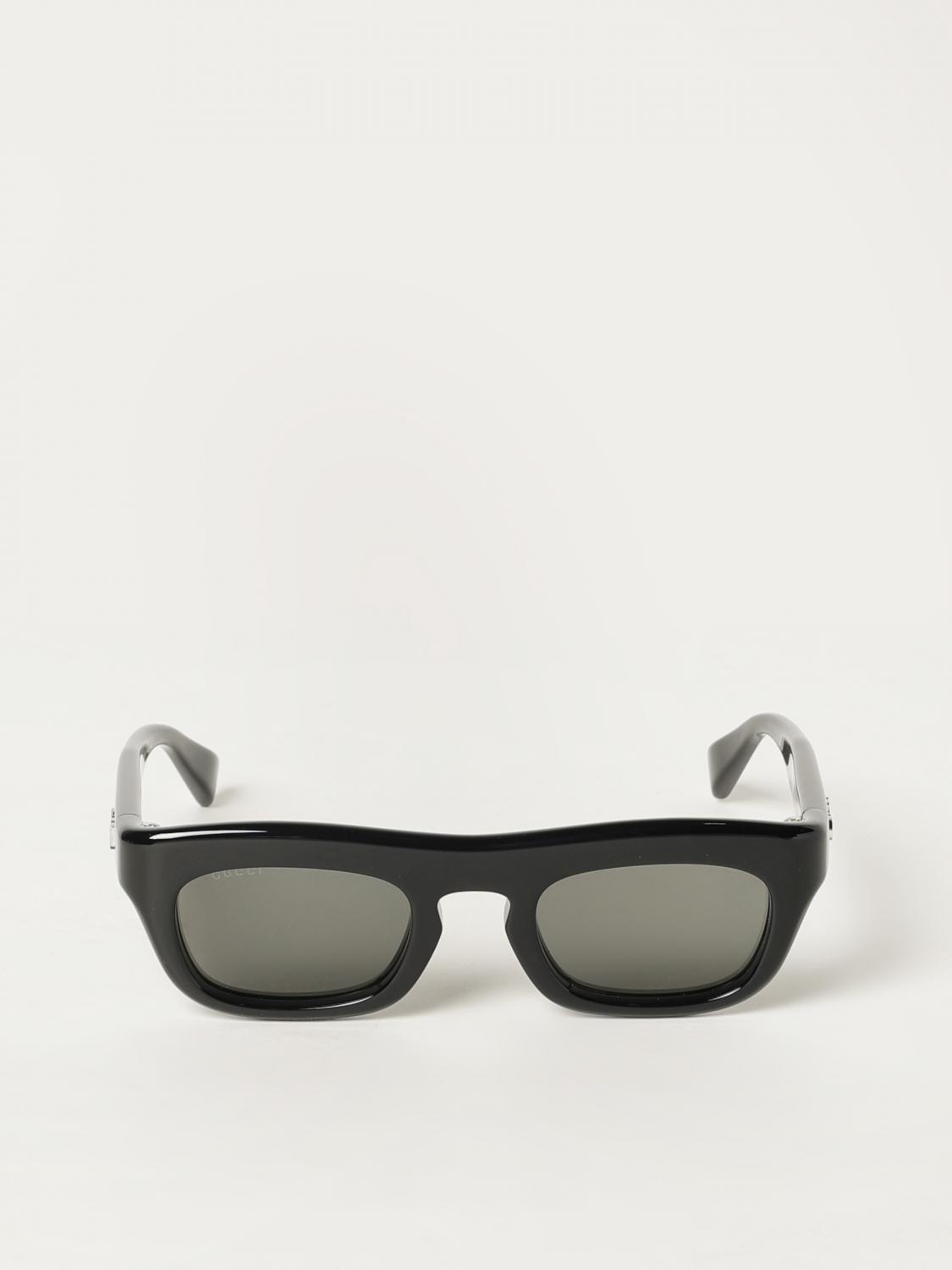 GUCCI SUNGLASSES: Sunglasses men Gucci, Black - Img 2