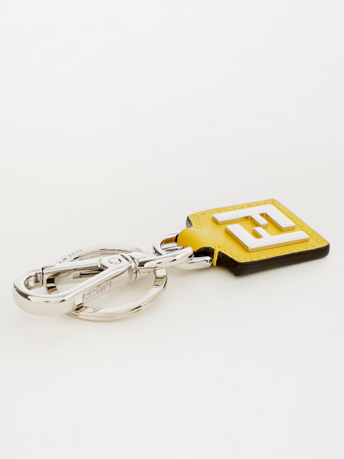 Fendi Keyring men - Yellow | 7AP078AFF2 | GIGLIO.COM