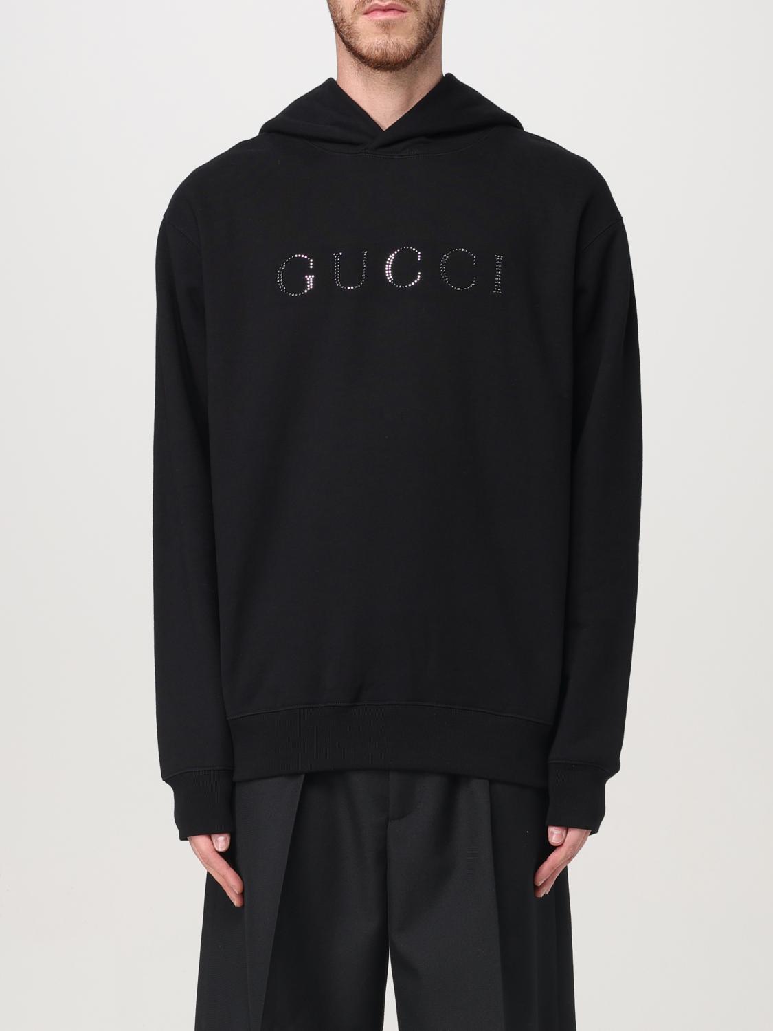 GUCCI SWEATSHIRT: Sweatshirt herren Gucci, Schwarz - Img 1