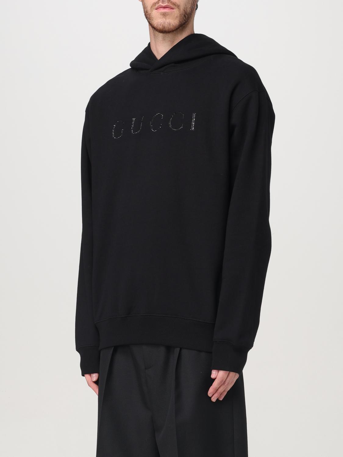 GUCCI SWEATSHIRT: Sweatshirt herren Gucci, Schwarz - Img 4