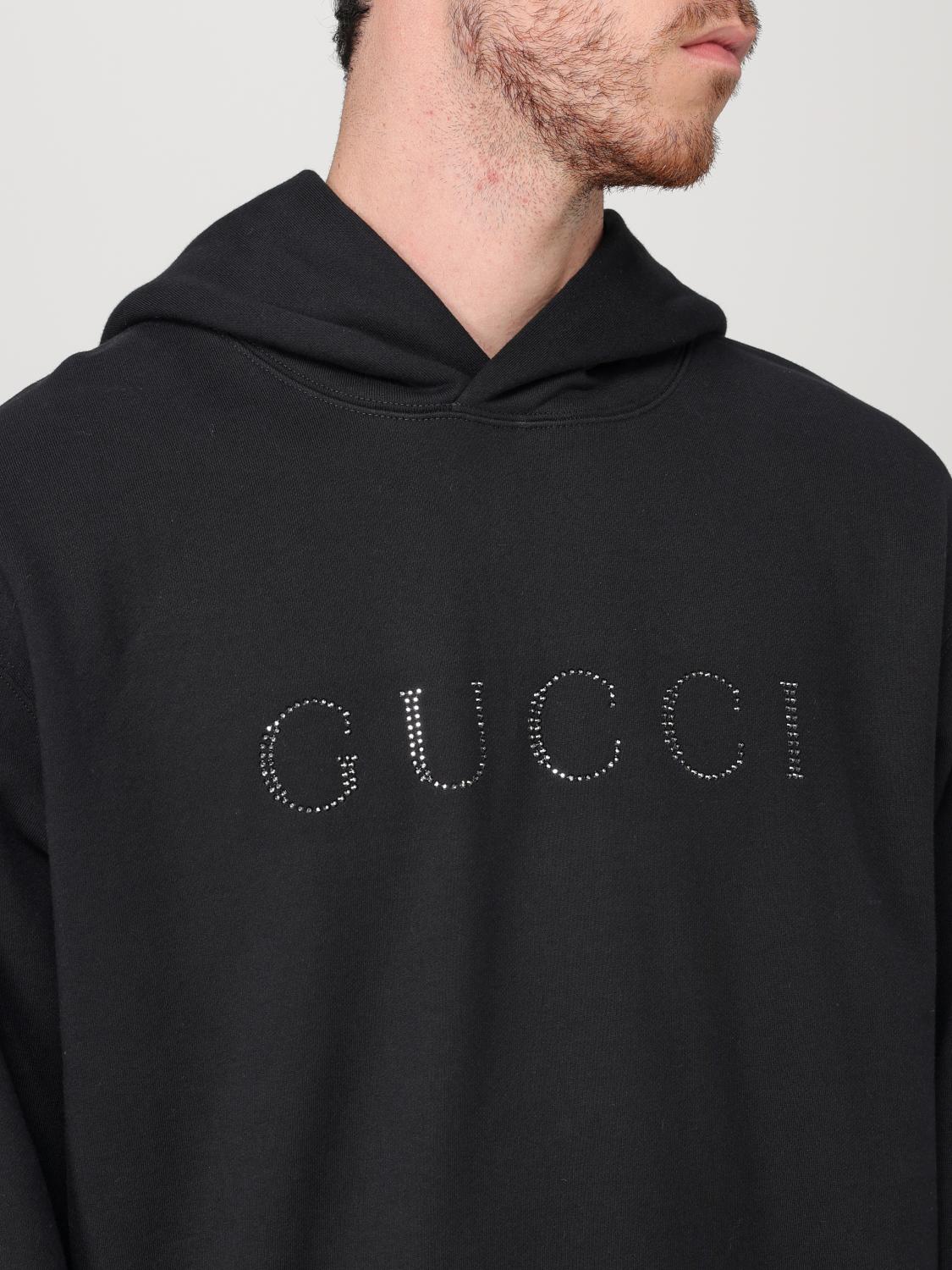 GUCCI SWEATSHIRT: Sweatshirt herren Gucci, Schwarz - Img 5