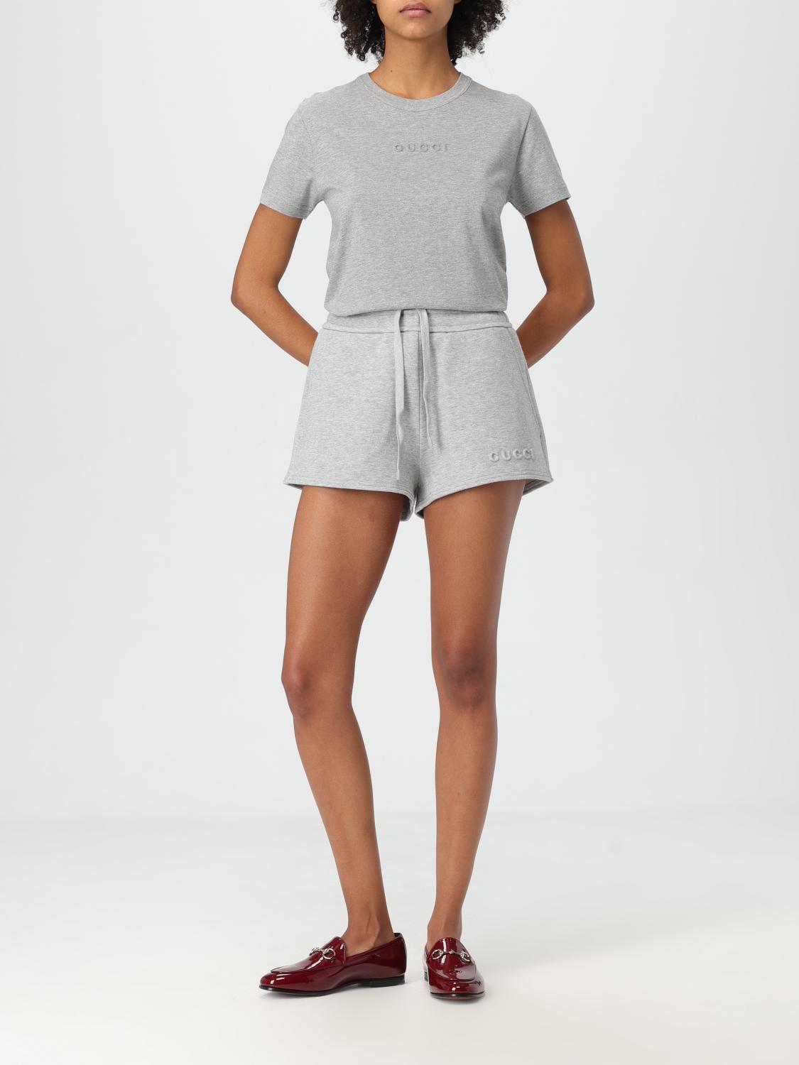 GUCCI SHORT: Short femme Gucci, Gris - Img 2