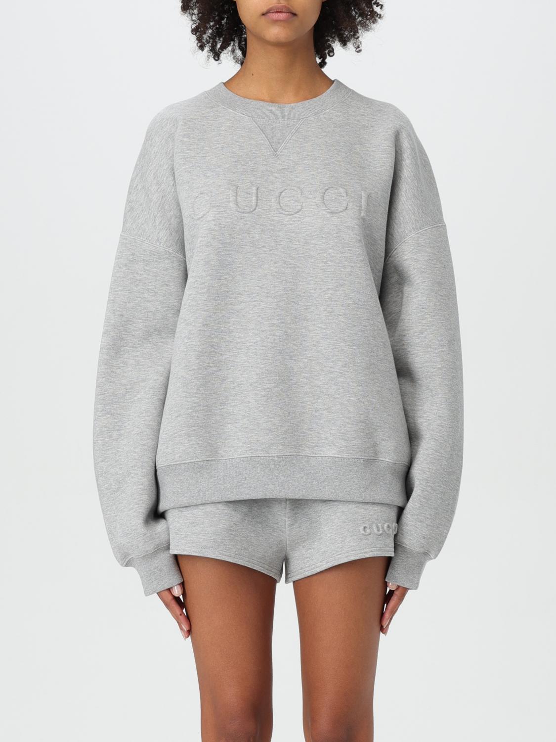 GUCCI SWEATER: Sweater woman Gucci, Grey - Img 1