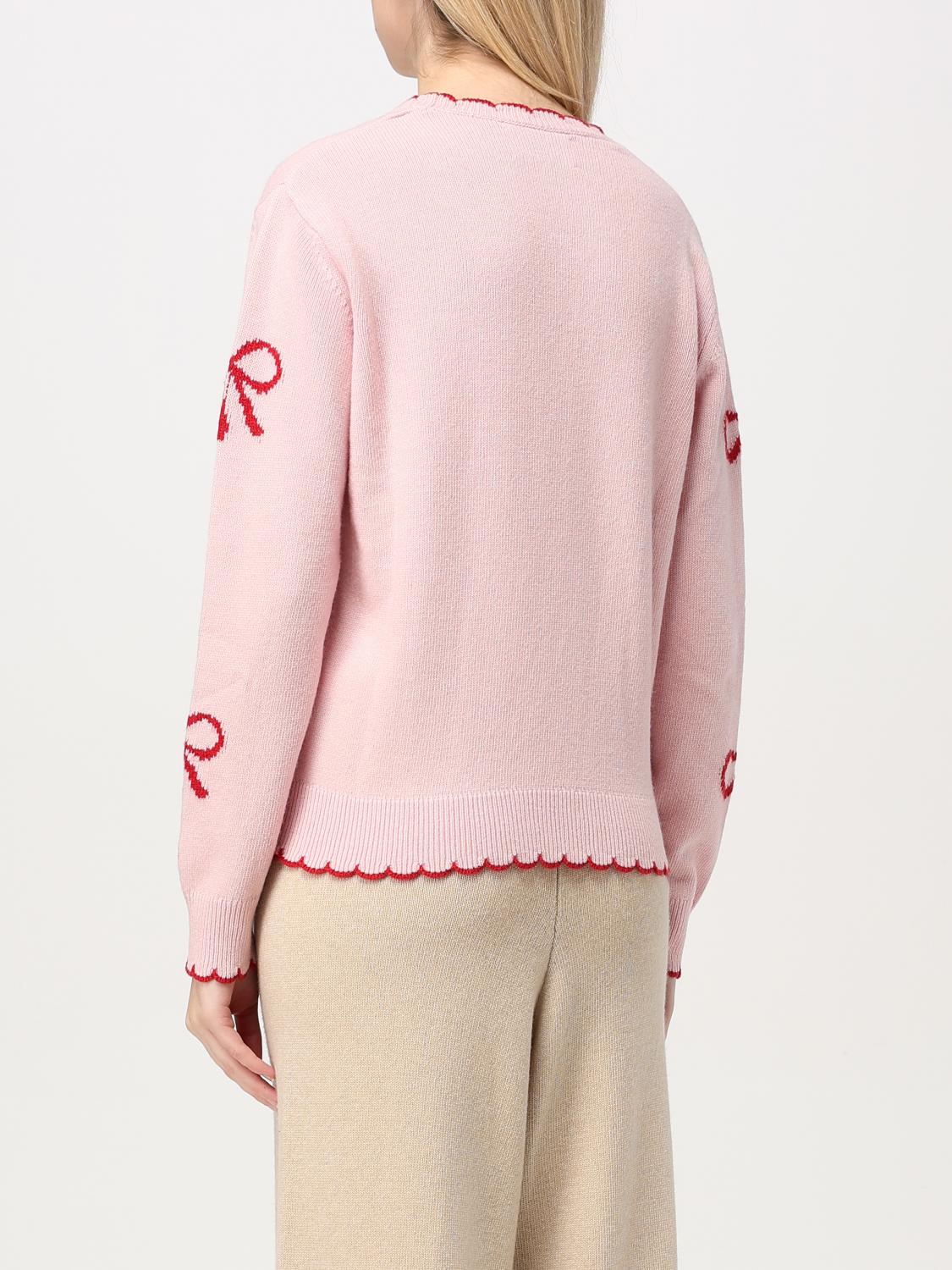 MC2 SAINT BARTH MAGLIA: Pullover MC2 Saint Barth in misto lana , Rosa - Img 2