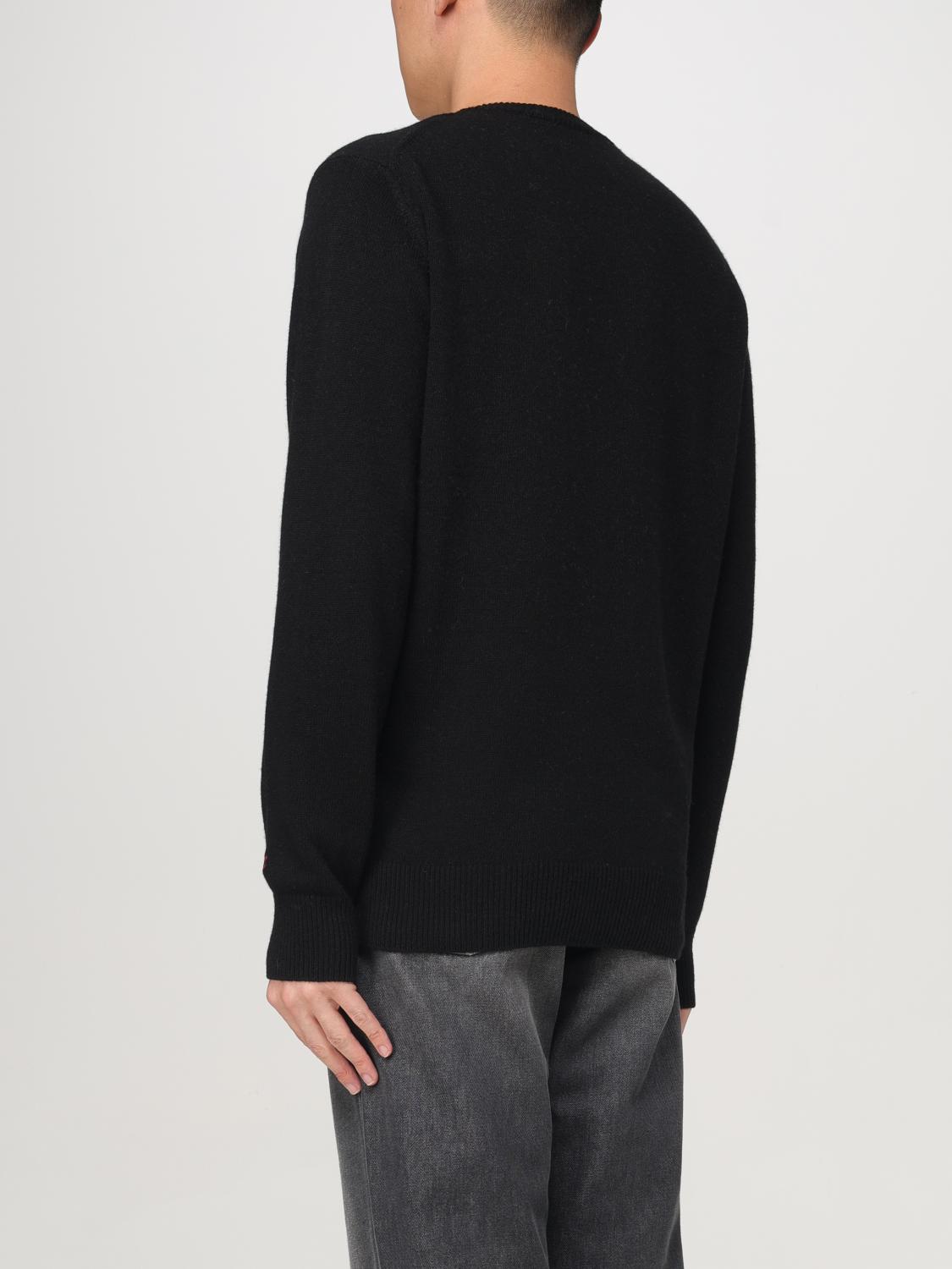 MC2 SAINT BARTH SWEATER: Sweater men Mc2 Saint Barth, Black - Img 2