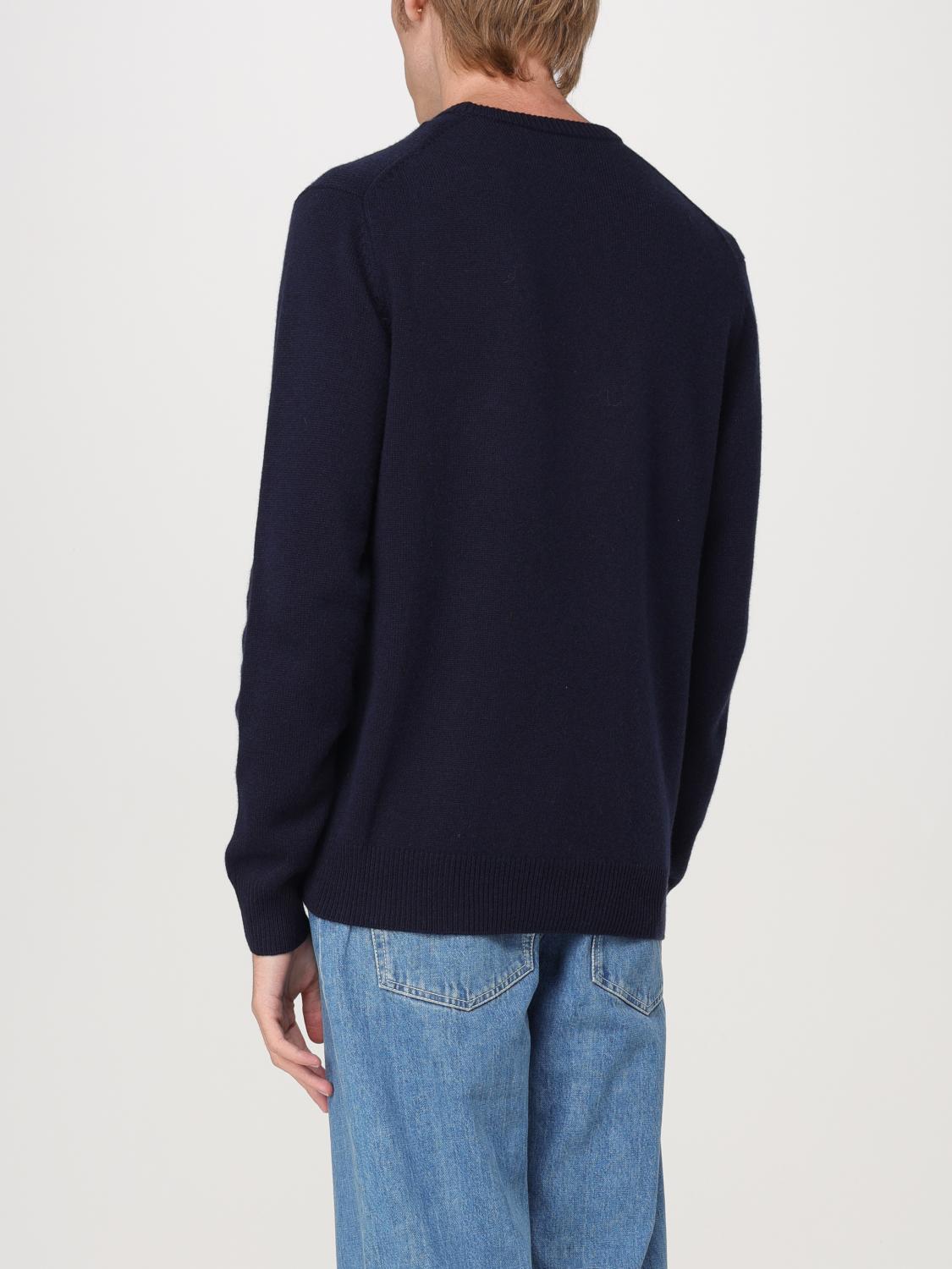 MC2 SAINT BARTH SWEATER: Sweater men Mc2 Saint Barth, Blue - Img 2