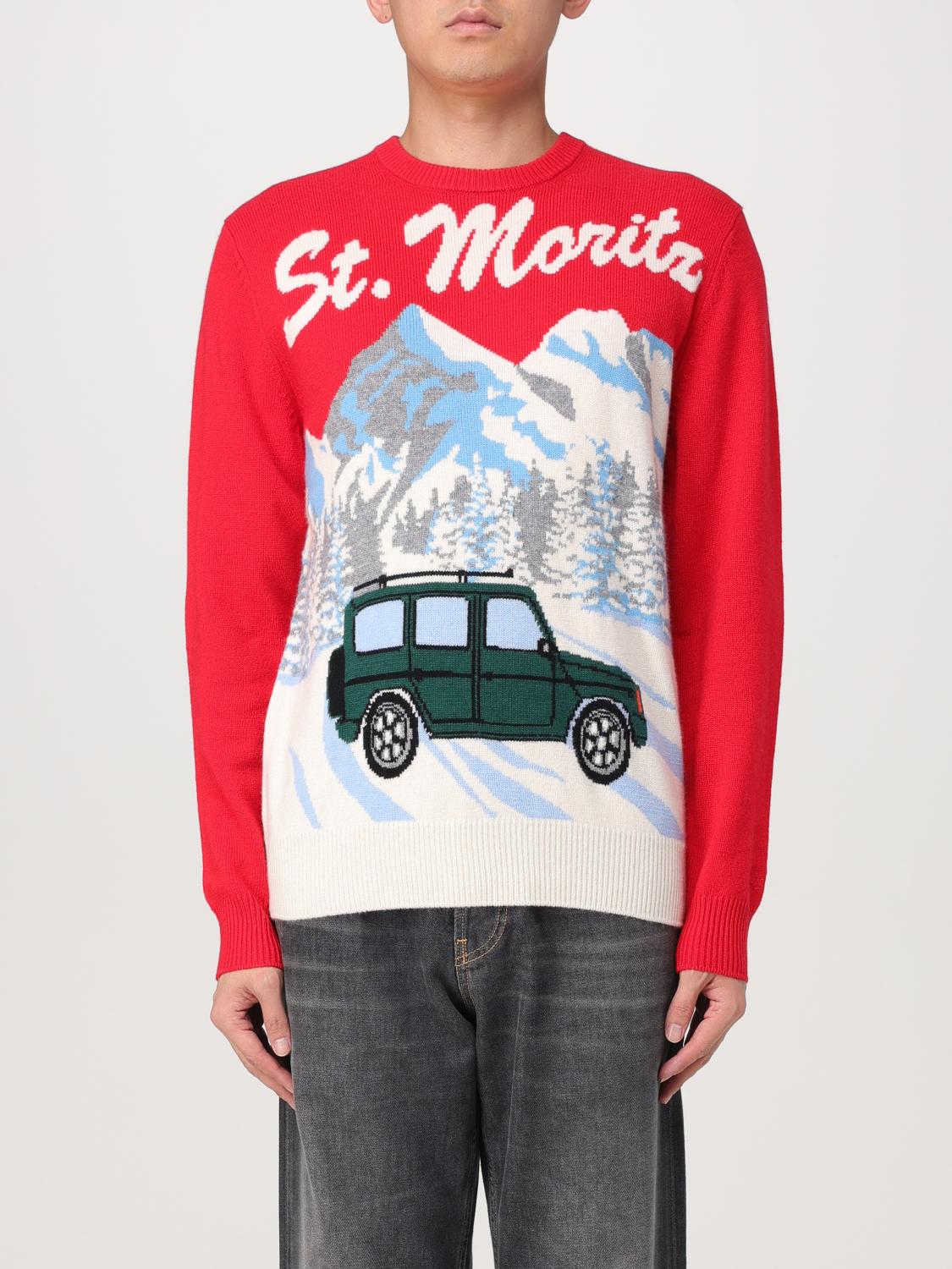 MC2 SAINT BARTH SWEATER: Sweater men Mc2 Saint Barth, Red - Img 1