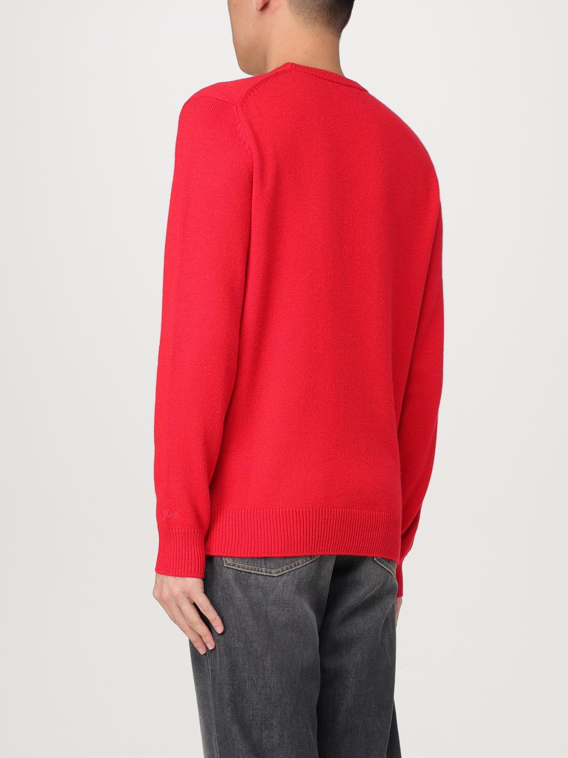 MC2 SAINT BARTH SWEATER: Sweater men Mc2 Saint Barth, Red - Img 2