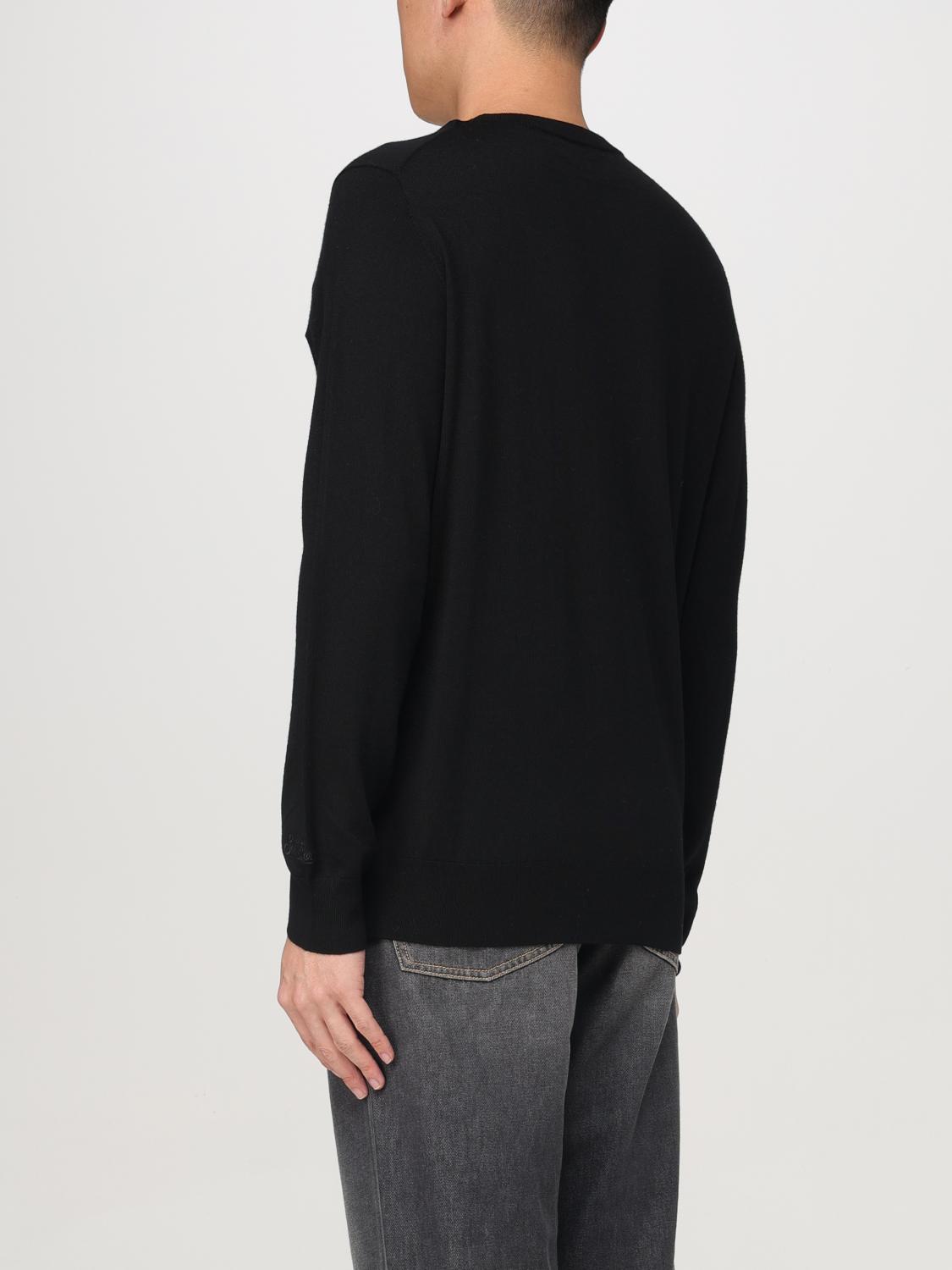 MC2 SAINT BARTH SWEATER: Sweater men Mc2 Saint Barth, Black - Img 2