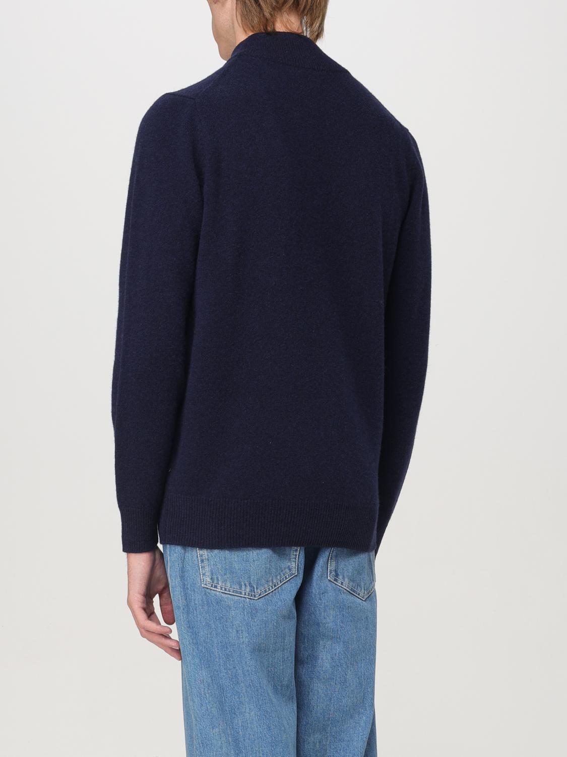 MC2 SAINT BARTH SWEATER: Sweater men Mc2 Saint Barth, Blue - Img 2