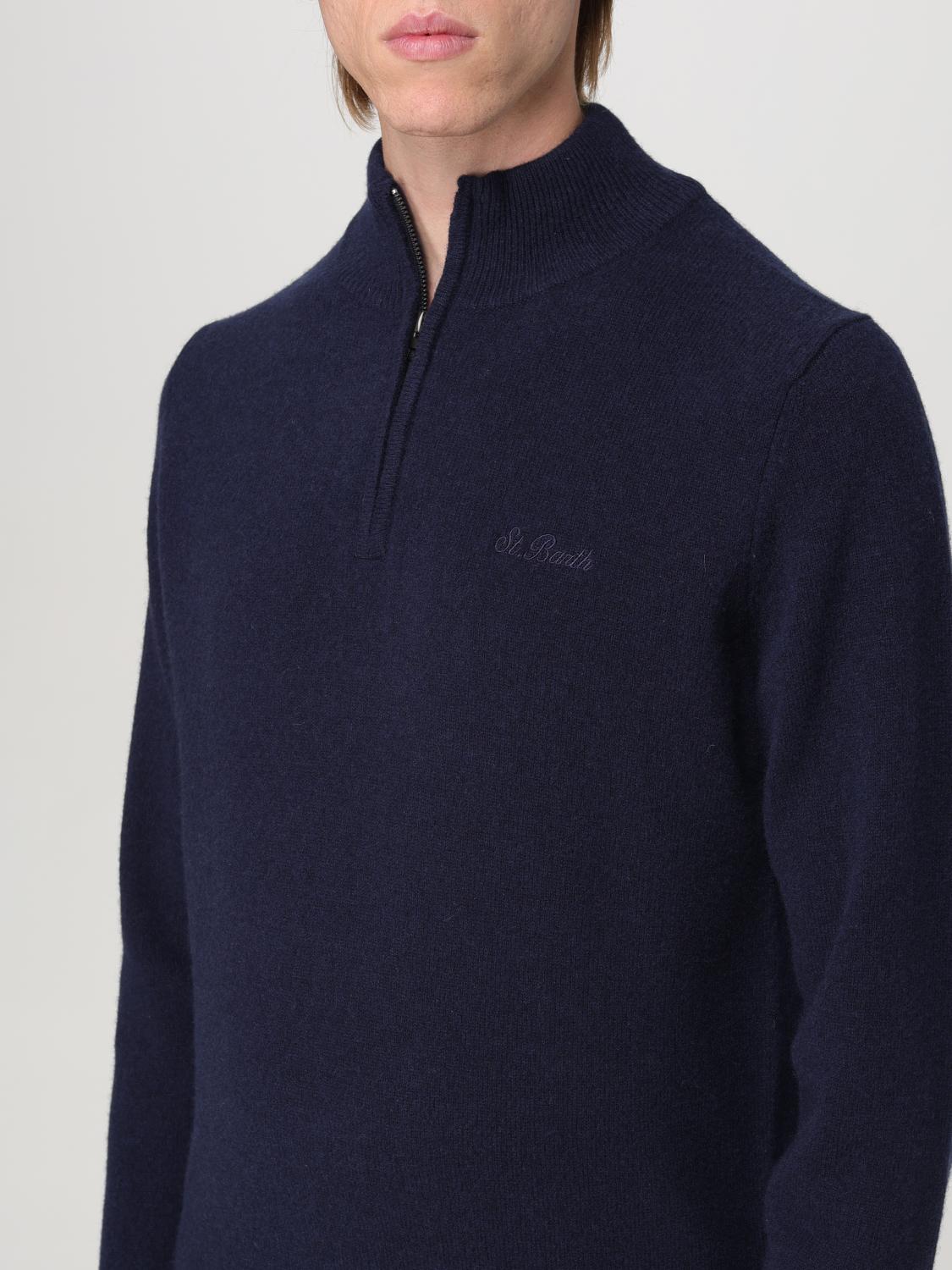 MC2 SAINT BARTH SWEATER: Sweater men Mc2 Saint Barth, Blue - Img 3