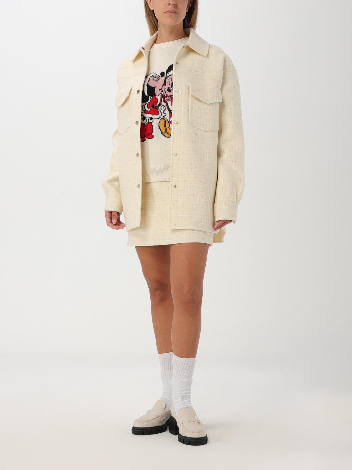 MC2 SAINT BARTH JACKET: Jacket woman Mc2 Saint Barth, Cream - Img 2