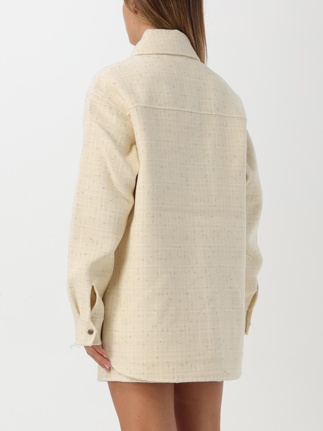 MC2 SAINT BARTH JACKET: Jacket woman Mc2 Saint Barth, Cream - Img 3