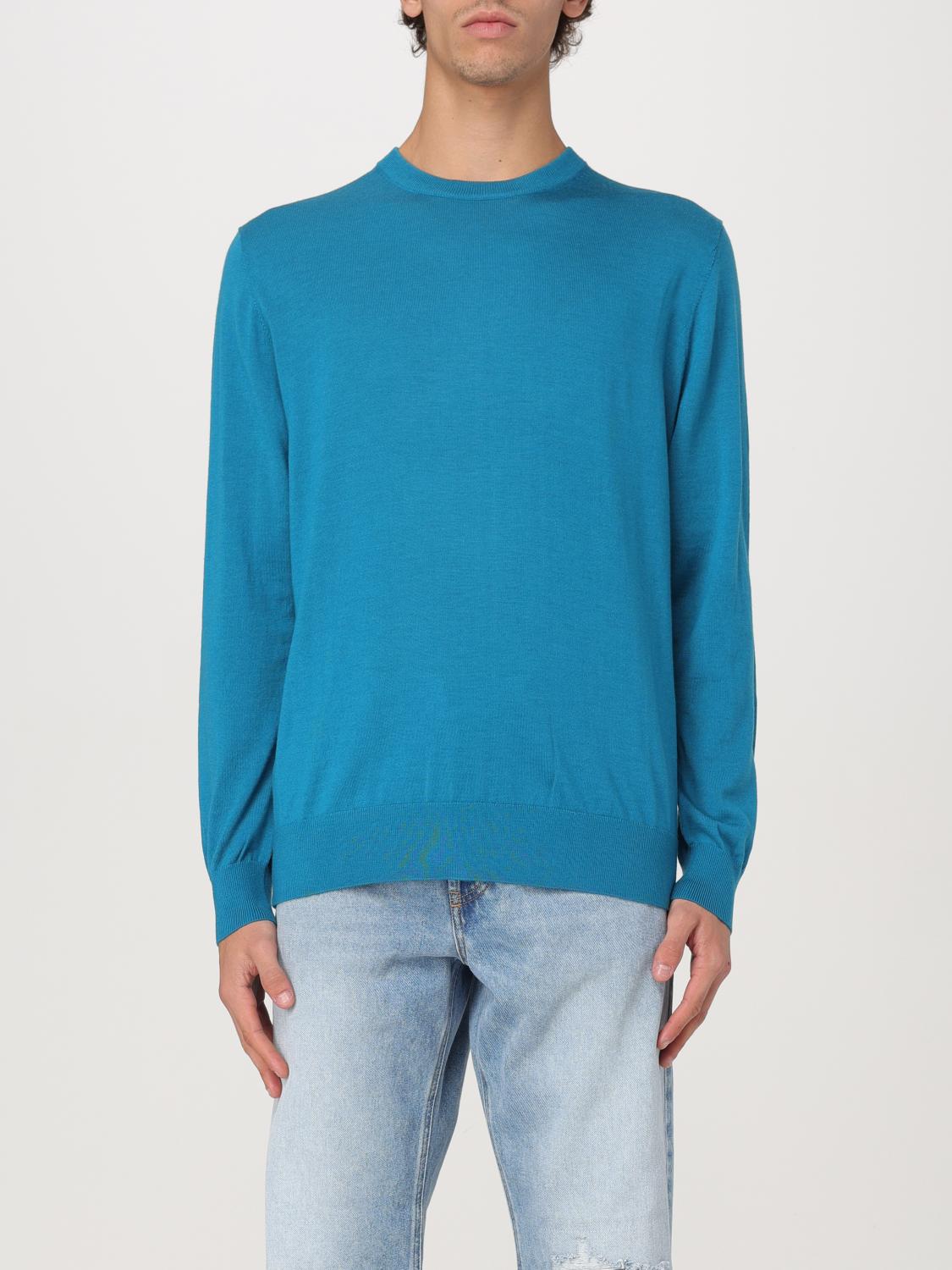 MC2 SAINT BARTH SWEATER: Sweater men Mc2 Saint Barth, Teal - Img 1