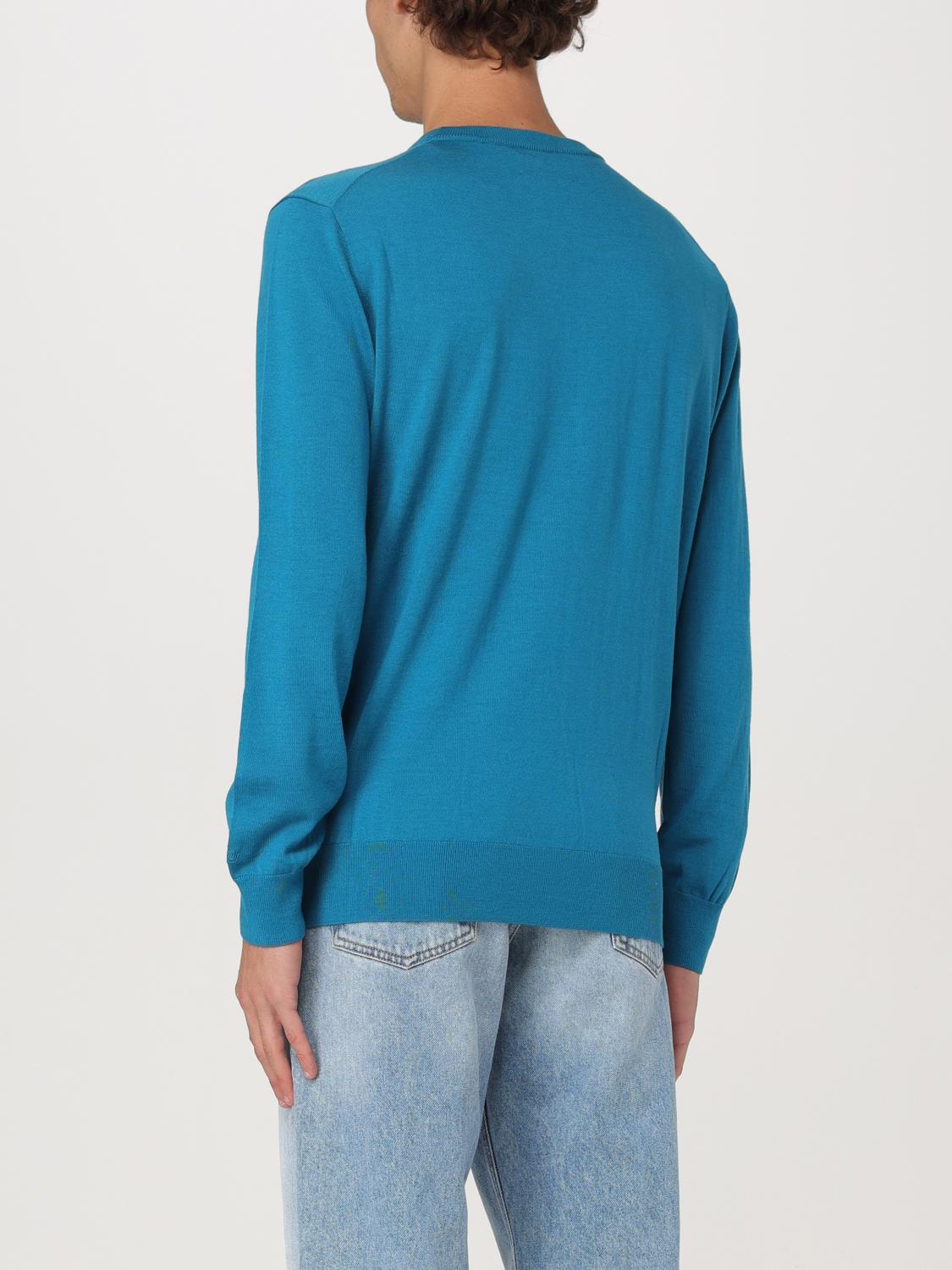 MC2 SAINT BARTH SWEATER: Sweater men Mc2 Saint Barth, Teal - Img 2