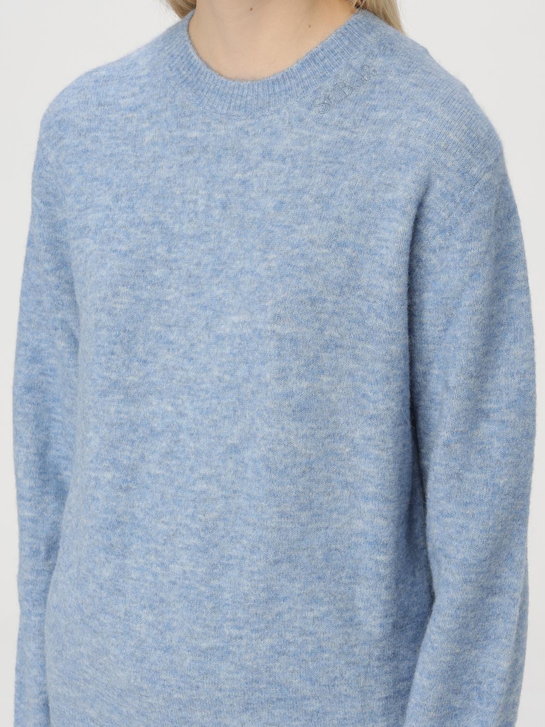 MC2 SAINT BARTH MAGLIA: Pullover MC2 Saint Barth in misto lana , Blue - Img 3