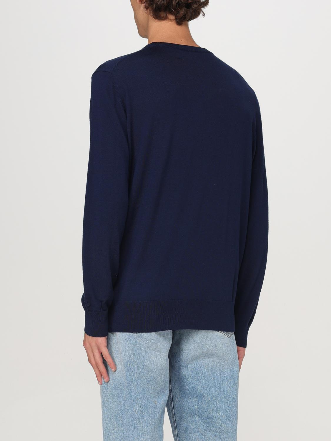 MC2 SAINT BARTH SWEATER: Sweater men Mc2 Saint Barth, Blue - Img 2