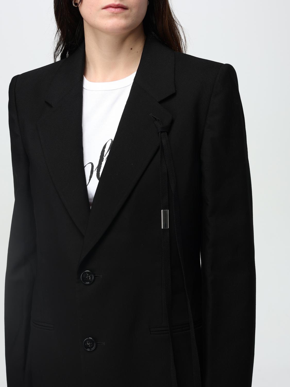 ANN DEMEULEMEESTER CHAQUETA: Chaqueta mujer Ann Demeulemeester, Negro - Img 4