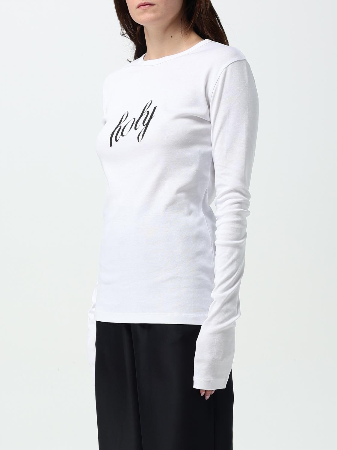 ANN DEMEULEMEESTER T-SHIRT: Sweater woman Ann Demeulemeester, White - Img 3