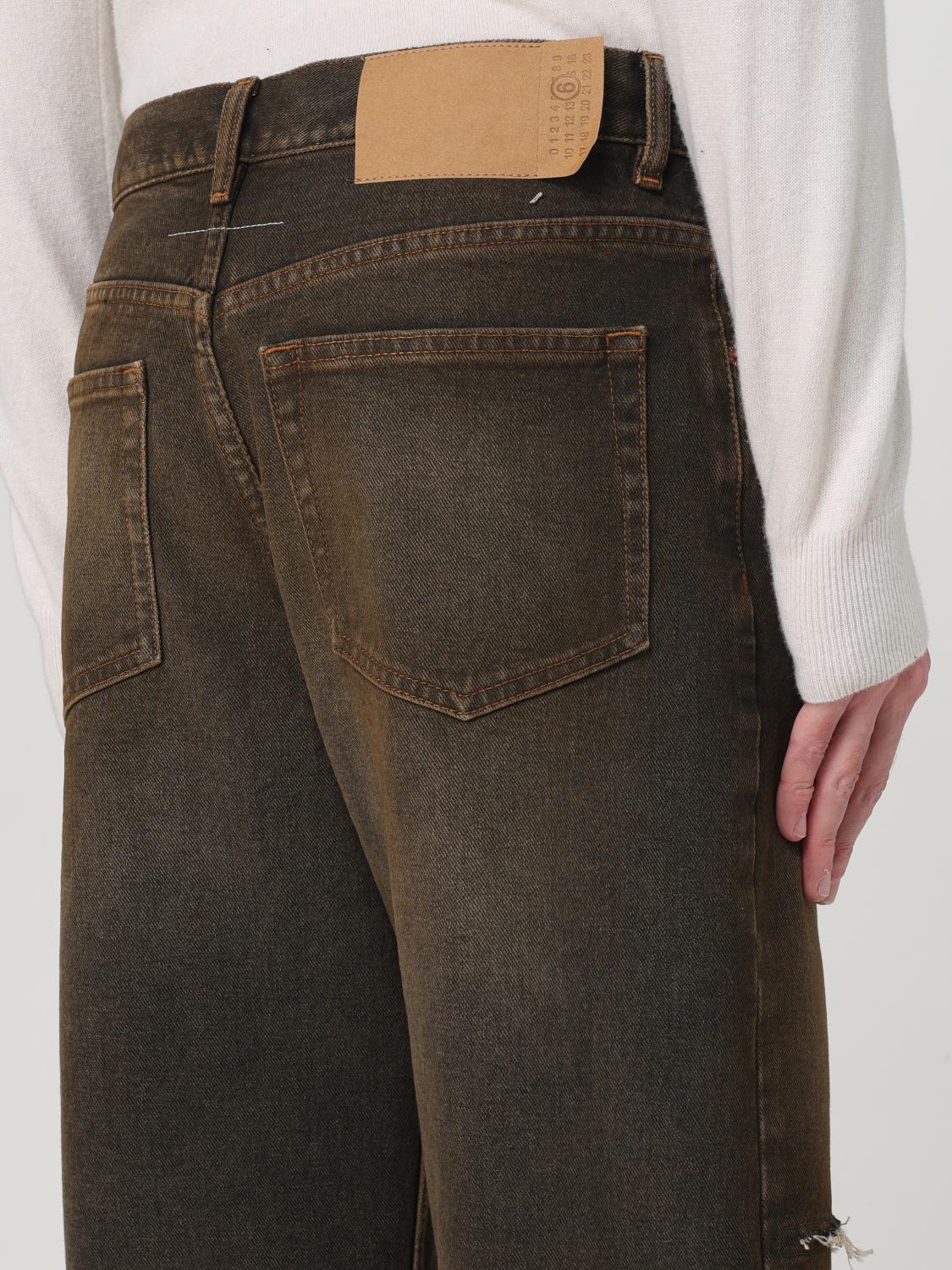 Mm6 Maison Margiela Pants men - Brown | SH2LA0011S30848 | GIGLIO.COM