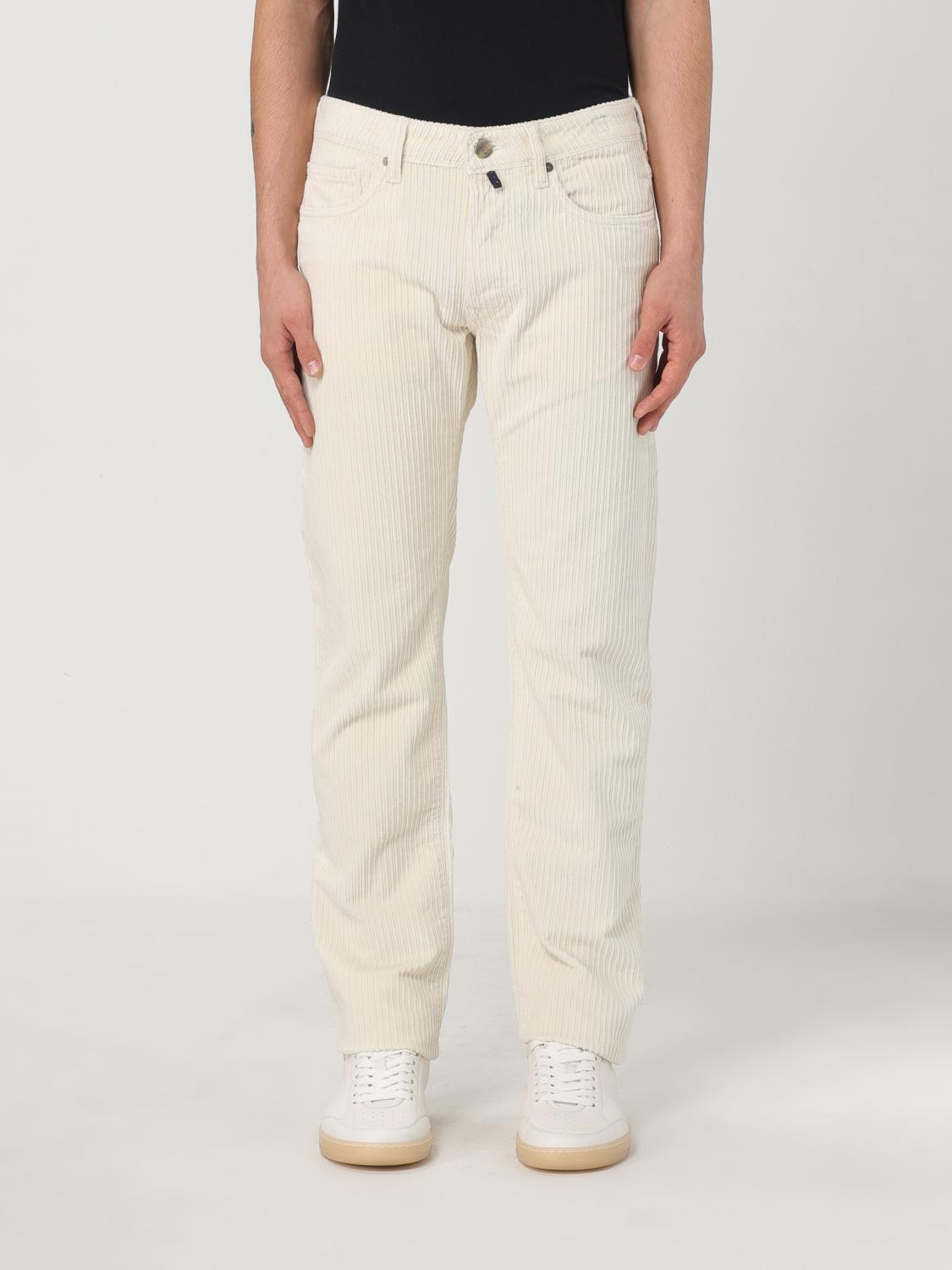 INCOTEX PANTALON: Pantalon homme Incotex, Blanc - Img 1