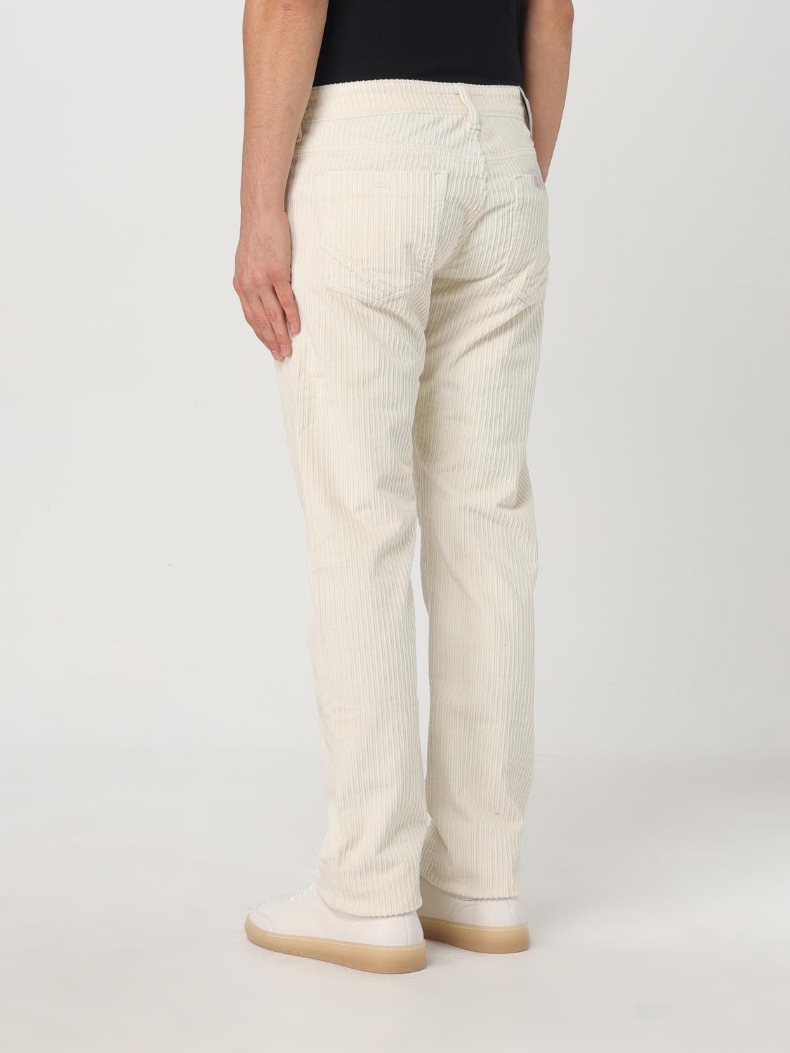 INCOTEX PANTALON: Pantalon homme Incotex, Blanc - Img 2