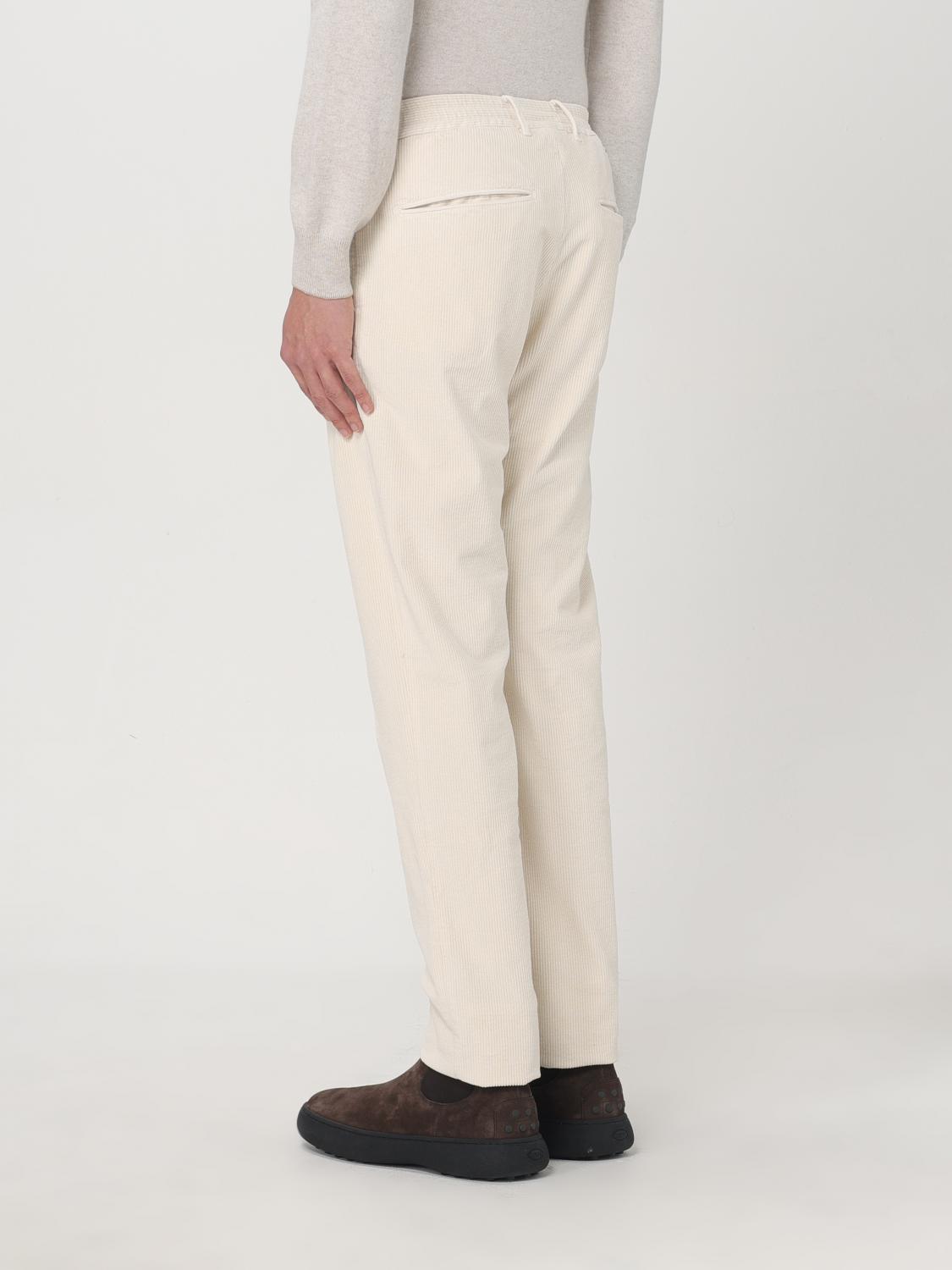 INCOTEX PANTS: Pants men Incotex, Cream - Img 2