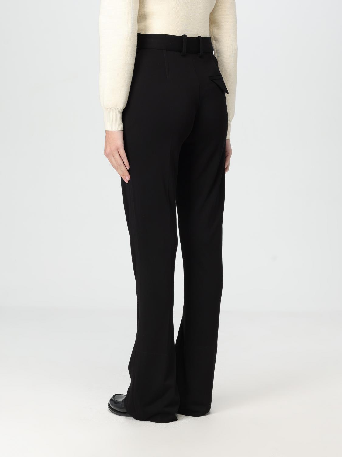 BOTTEGA VENETA PANTS: Pants woman Bottega Veneta, Black - Img 3