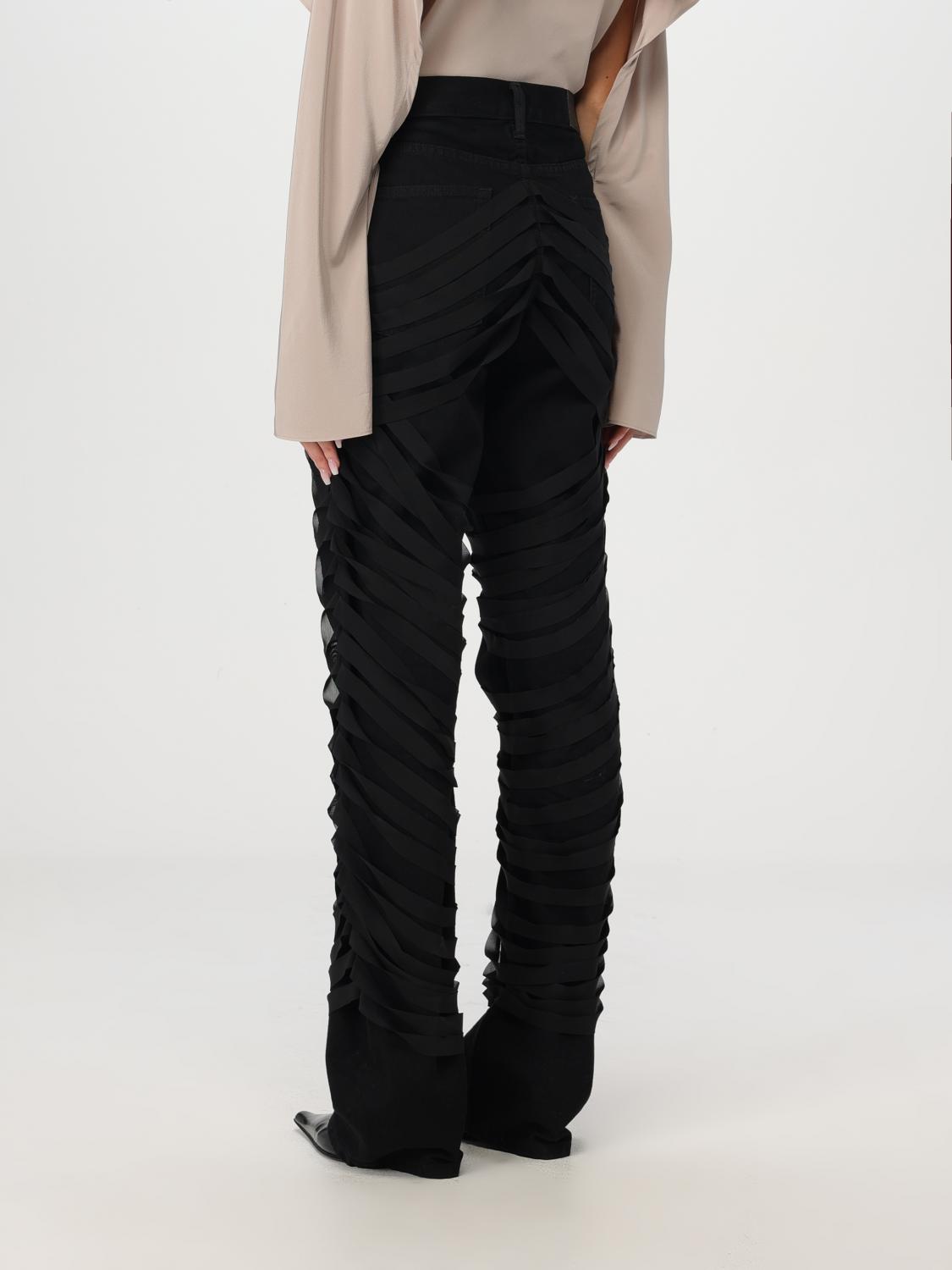 HELMUT LANG JEANS: Pants woman Helmut Lang, Black - Img 3