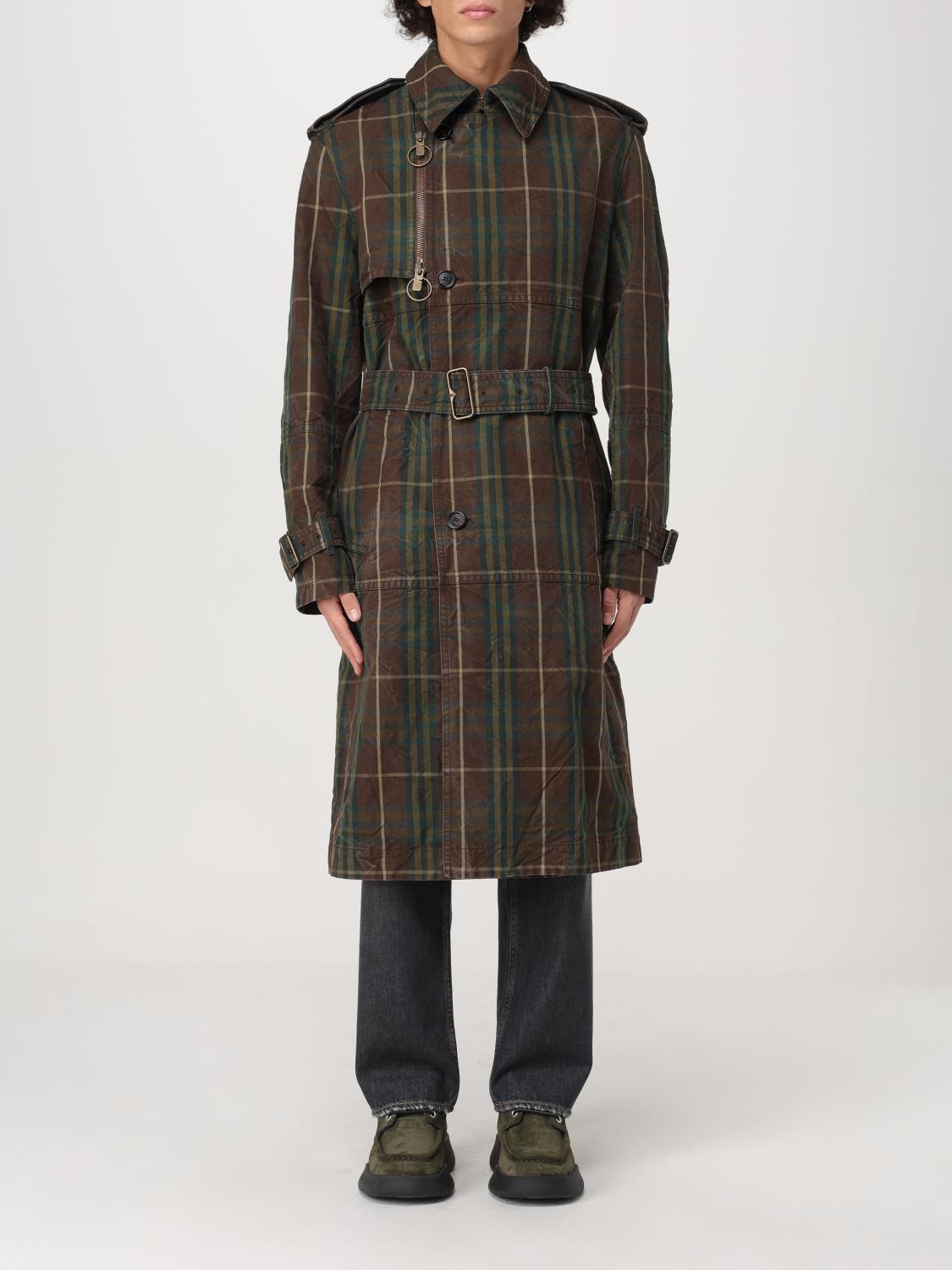 BURBERRY TRENCH COAT: Trench coat men Burberry, Brown - Img 1